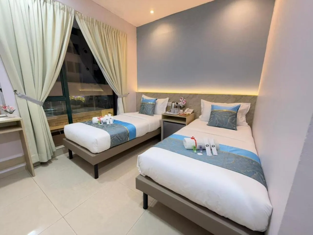 Bed in AQ Hotel Bukit Bintang