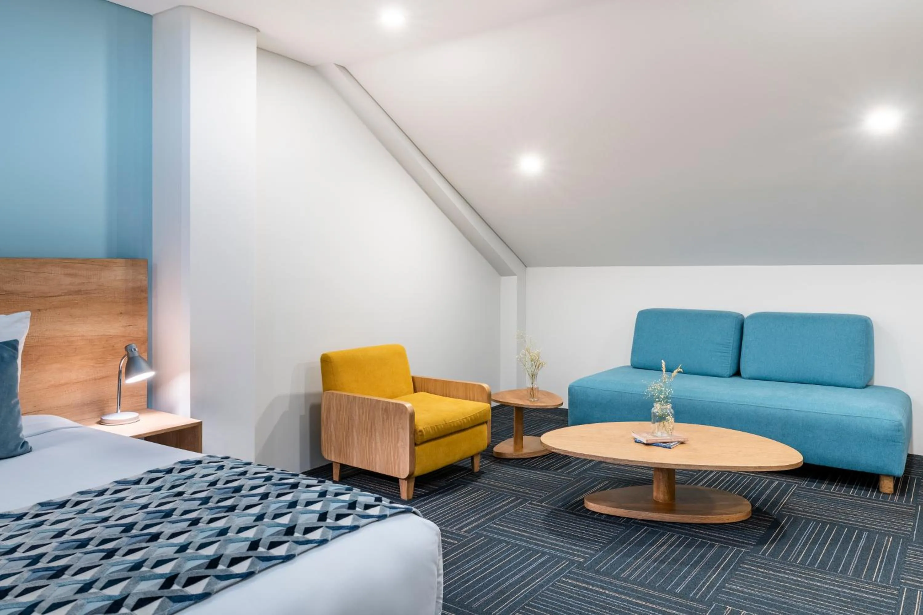 Bed in Hotel Camino de la Sal