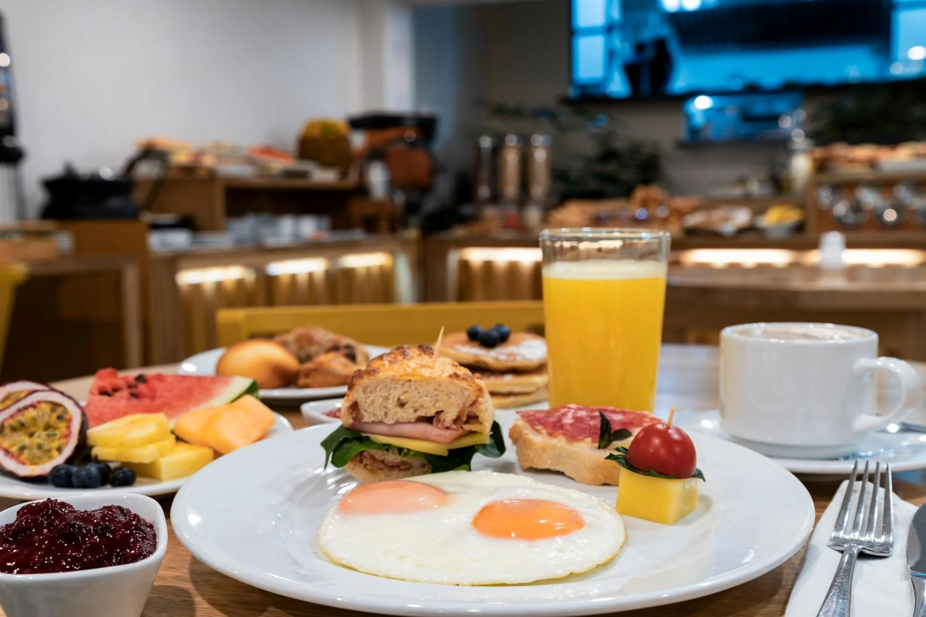 Restaurant/places to eat in Hotel Camino de la Sal