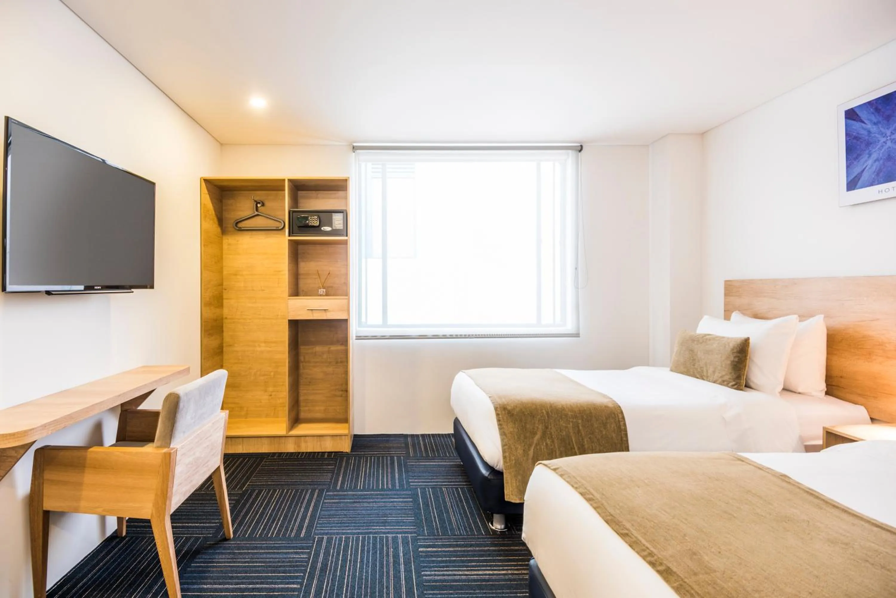 Bed in Hotel Camino de la Sal