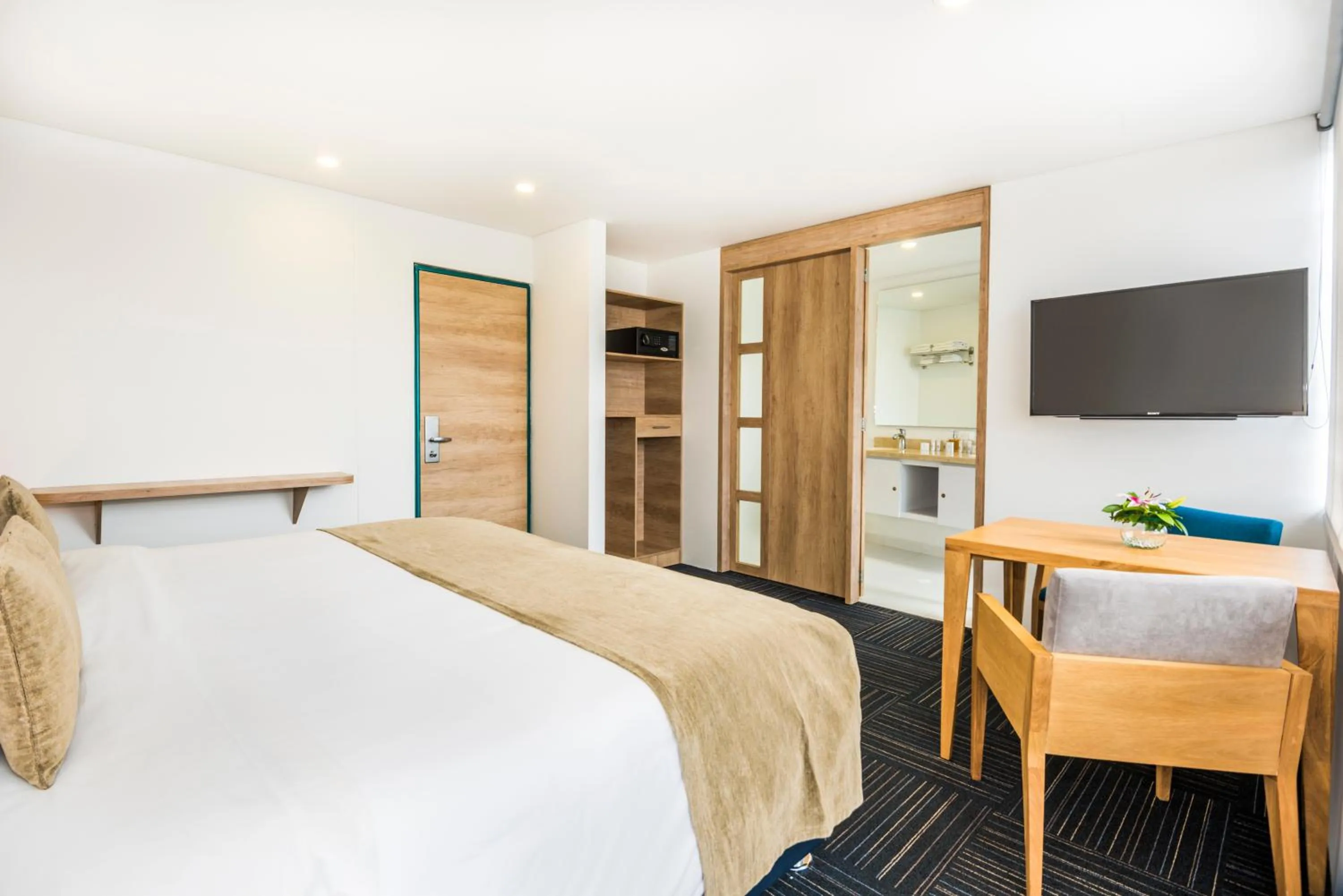 Photo of the whole room, Bed in Hotel Camino de la Sal