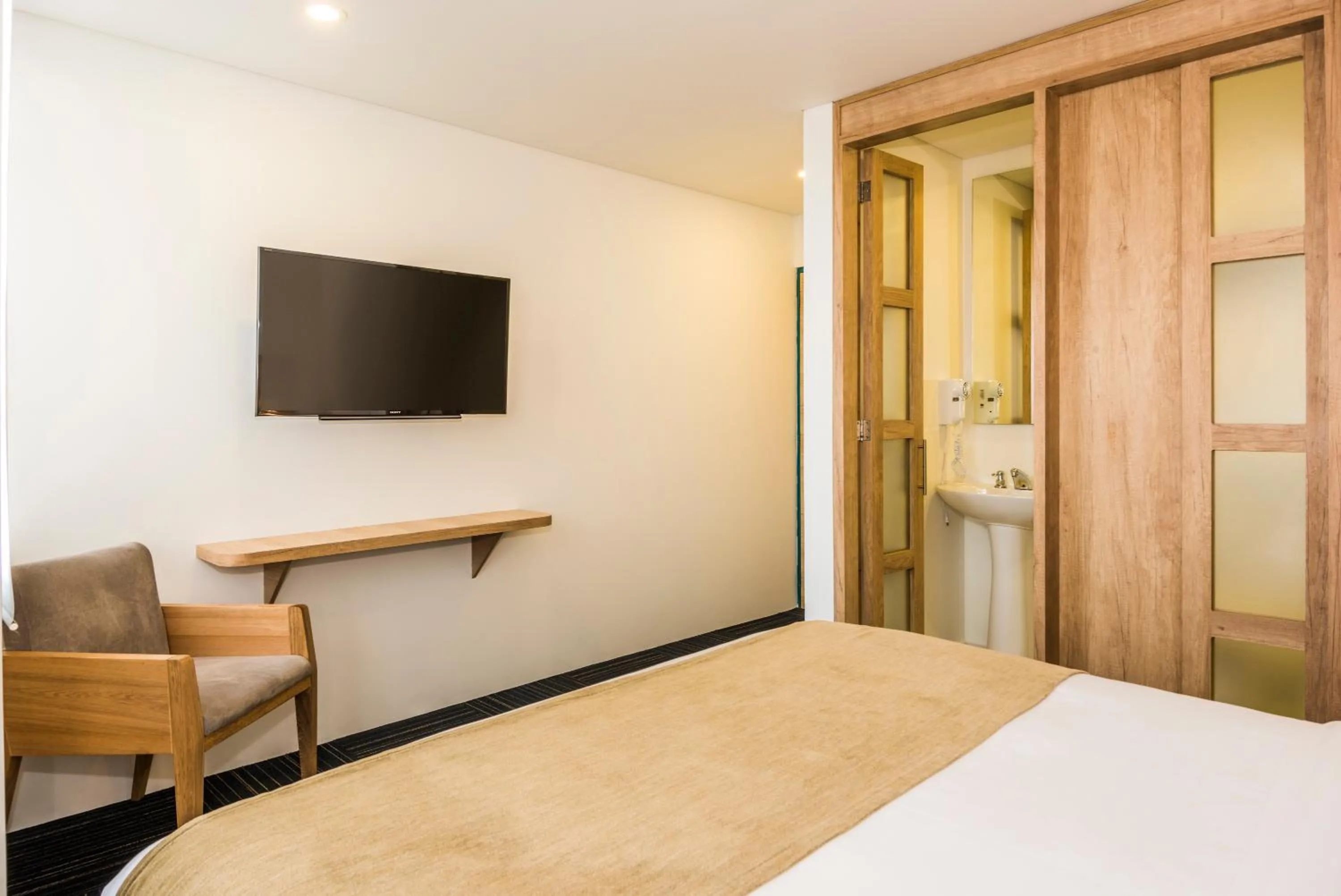 Decorative detail, Bed in Hotel Camino de la Sal