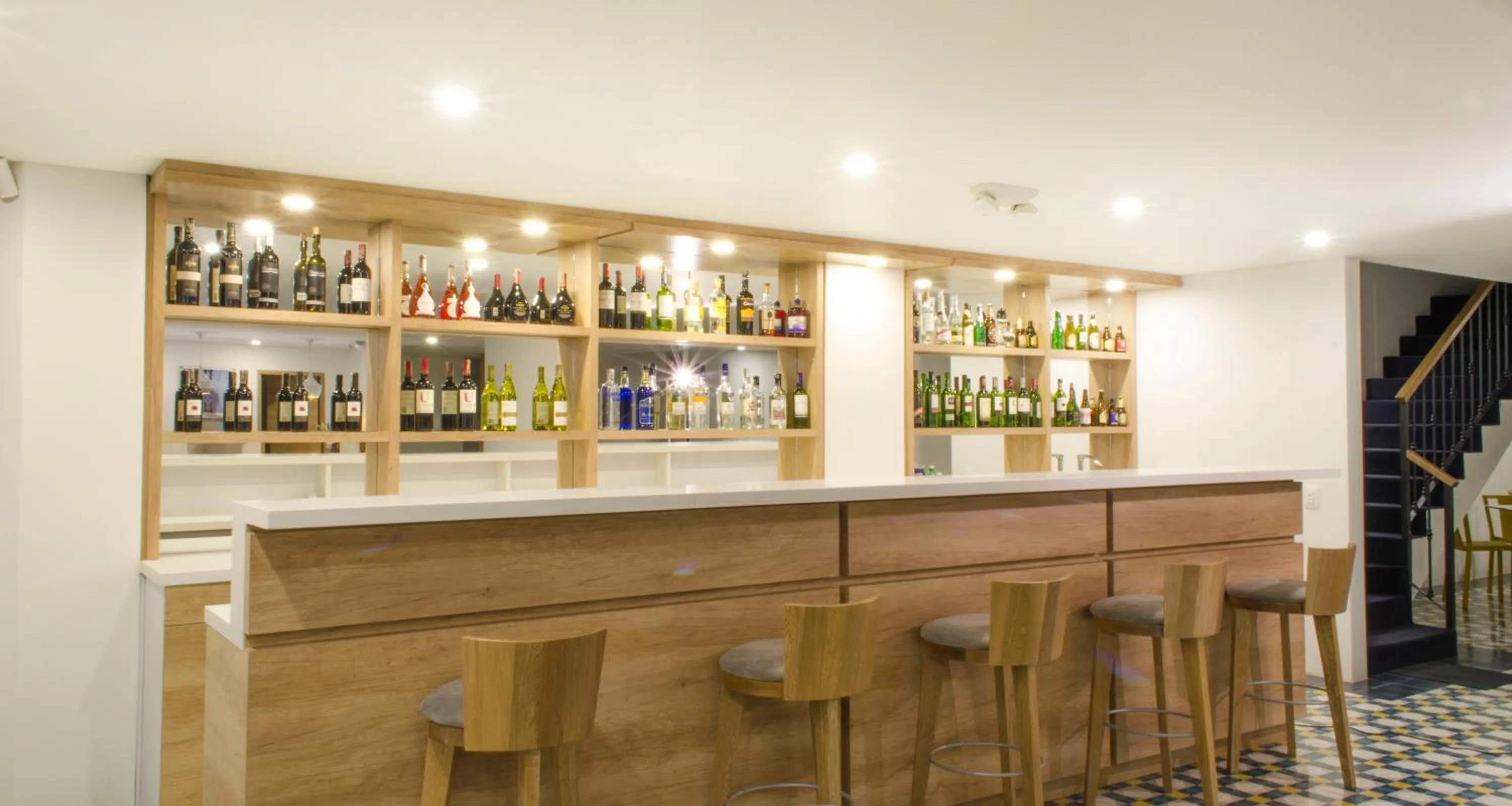 Alcoholic drinks in Hotel Camino de la Sal