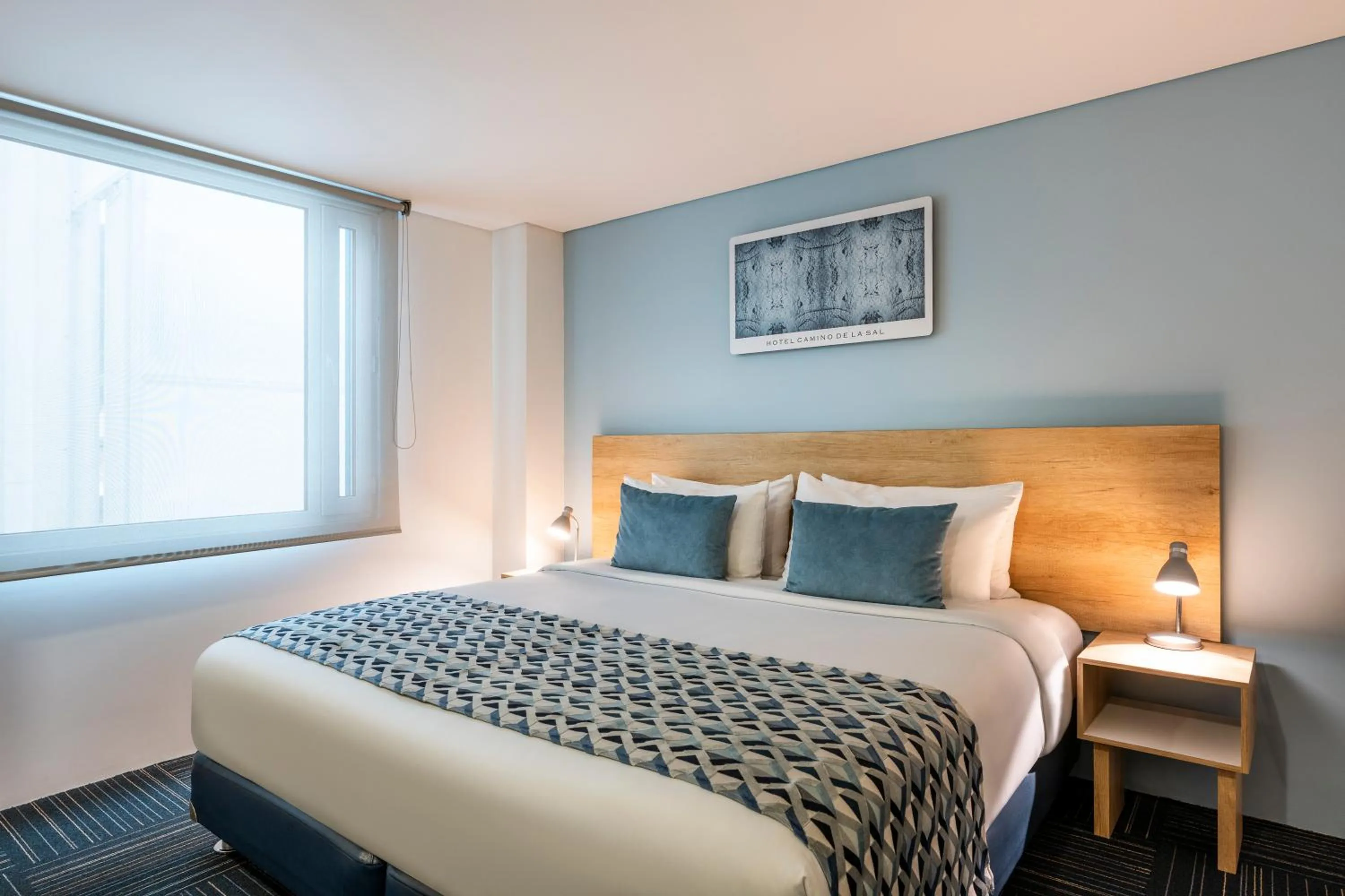 Bed in Hotel Camino de la Sal