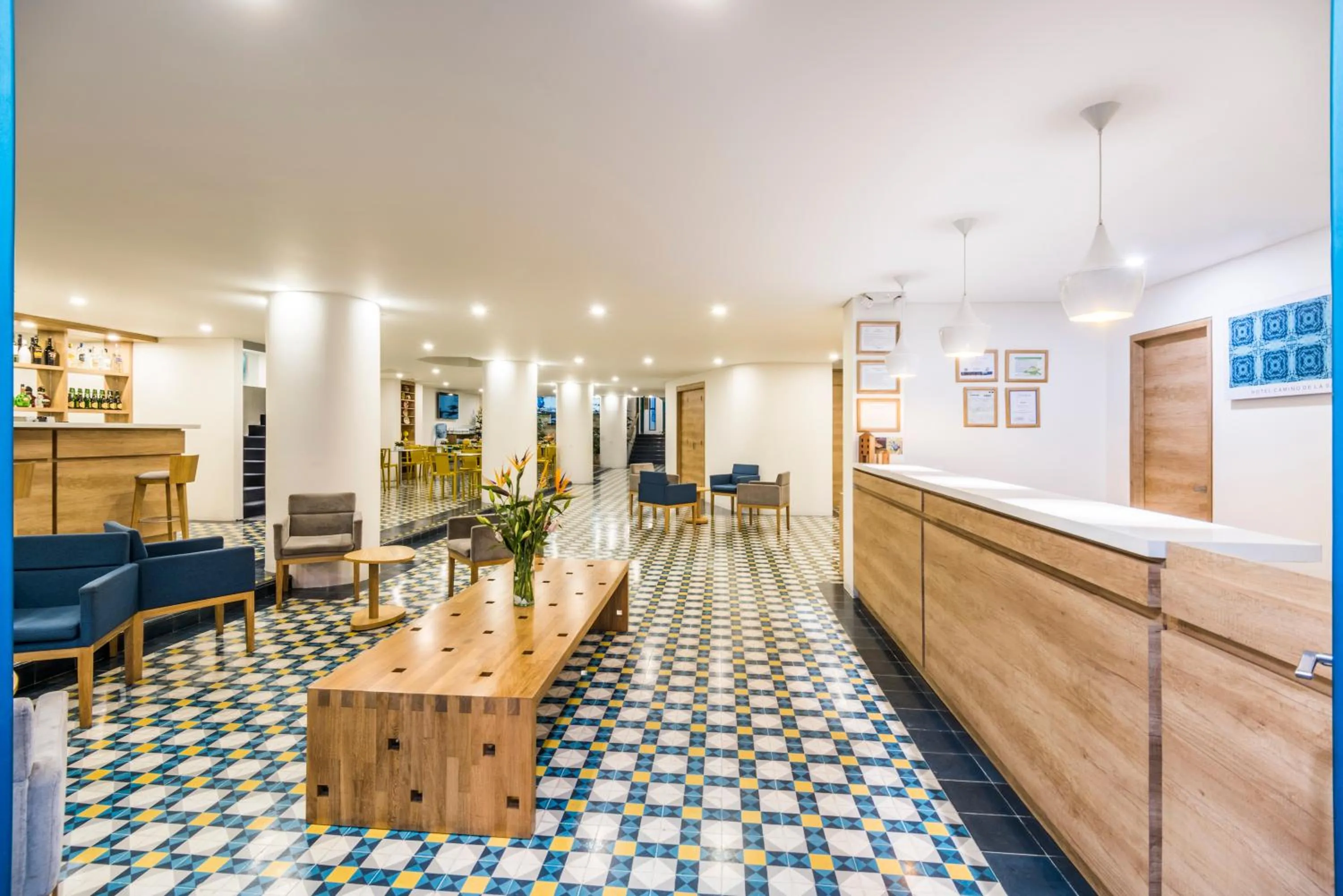 Living room in Hotel Camino de la Sal