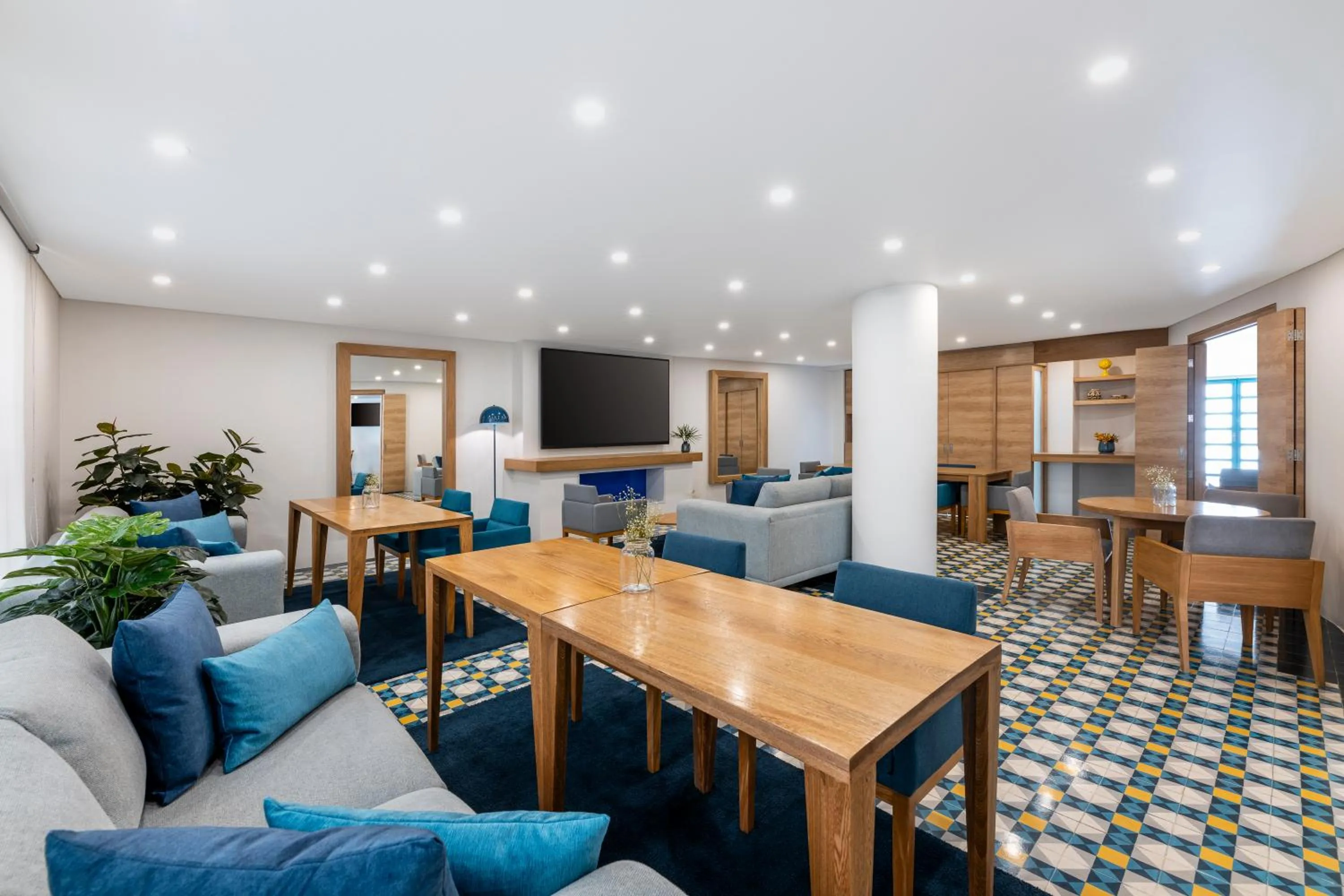 Living room in Hotel Camino de la Sal