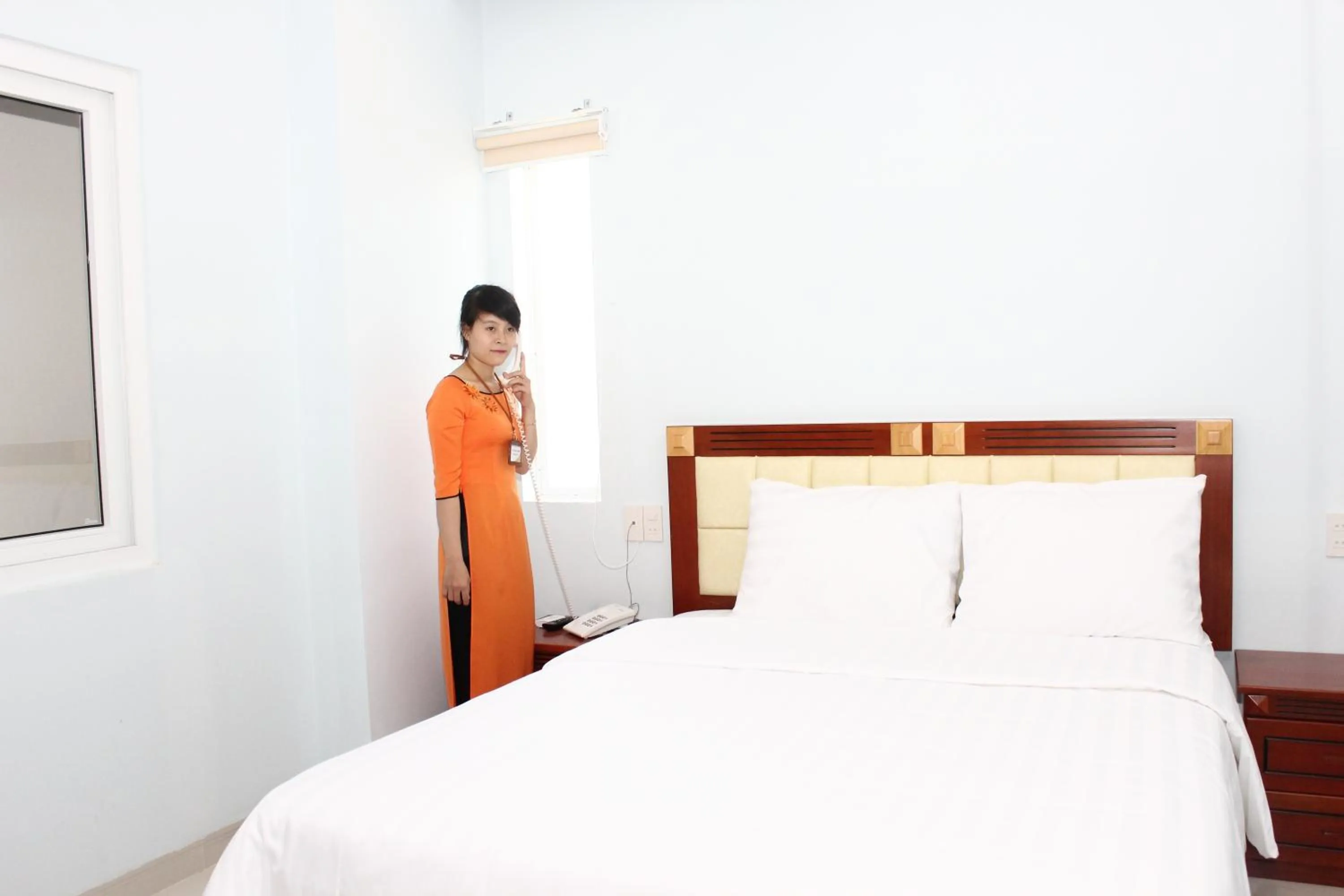 Photo of the whole room, Bed in Hoang Ngoc Hotel