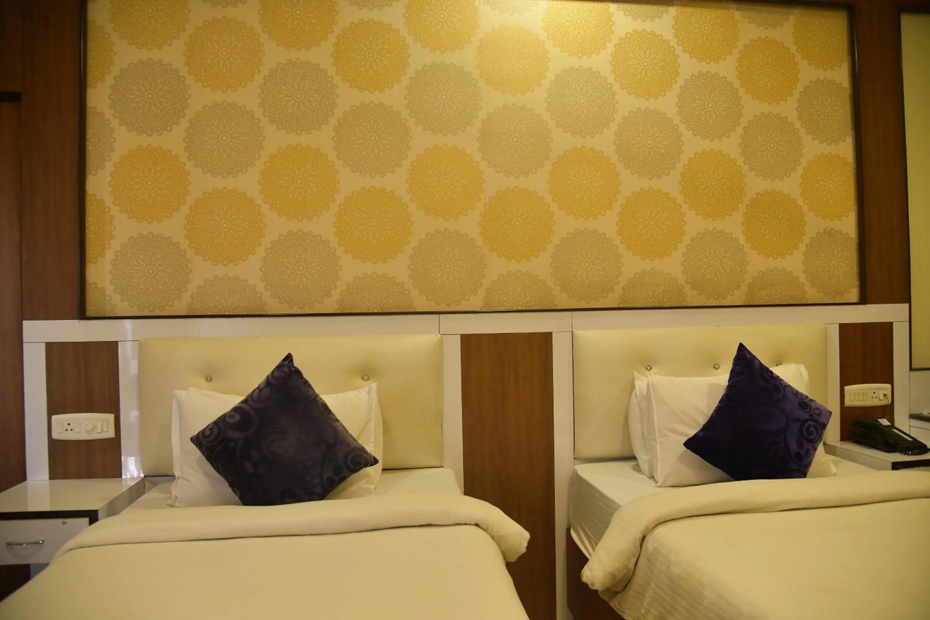 Bed in Hotel Sonar Tori