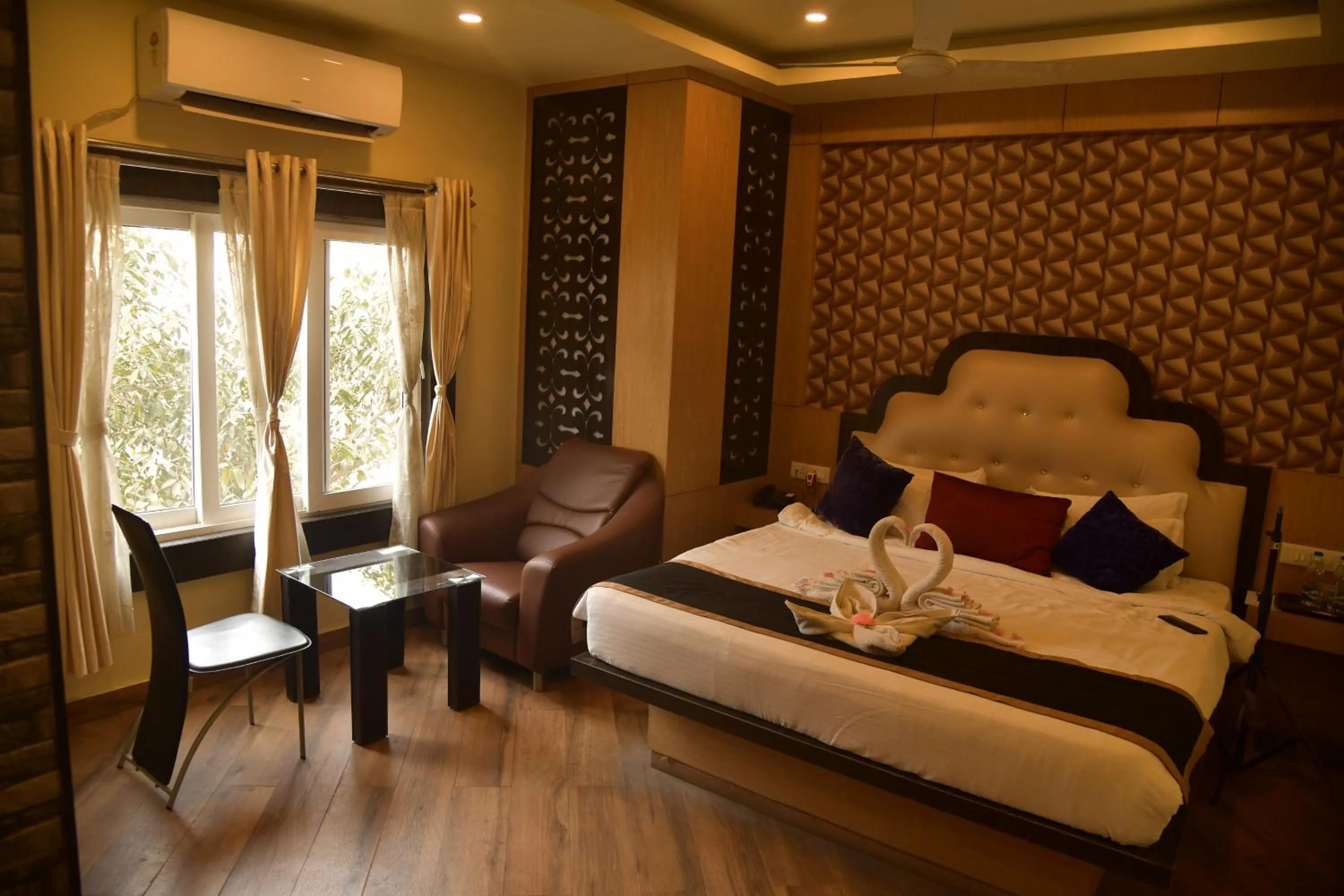 Bed in Hotel Sonar Tori