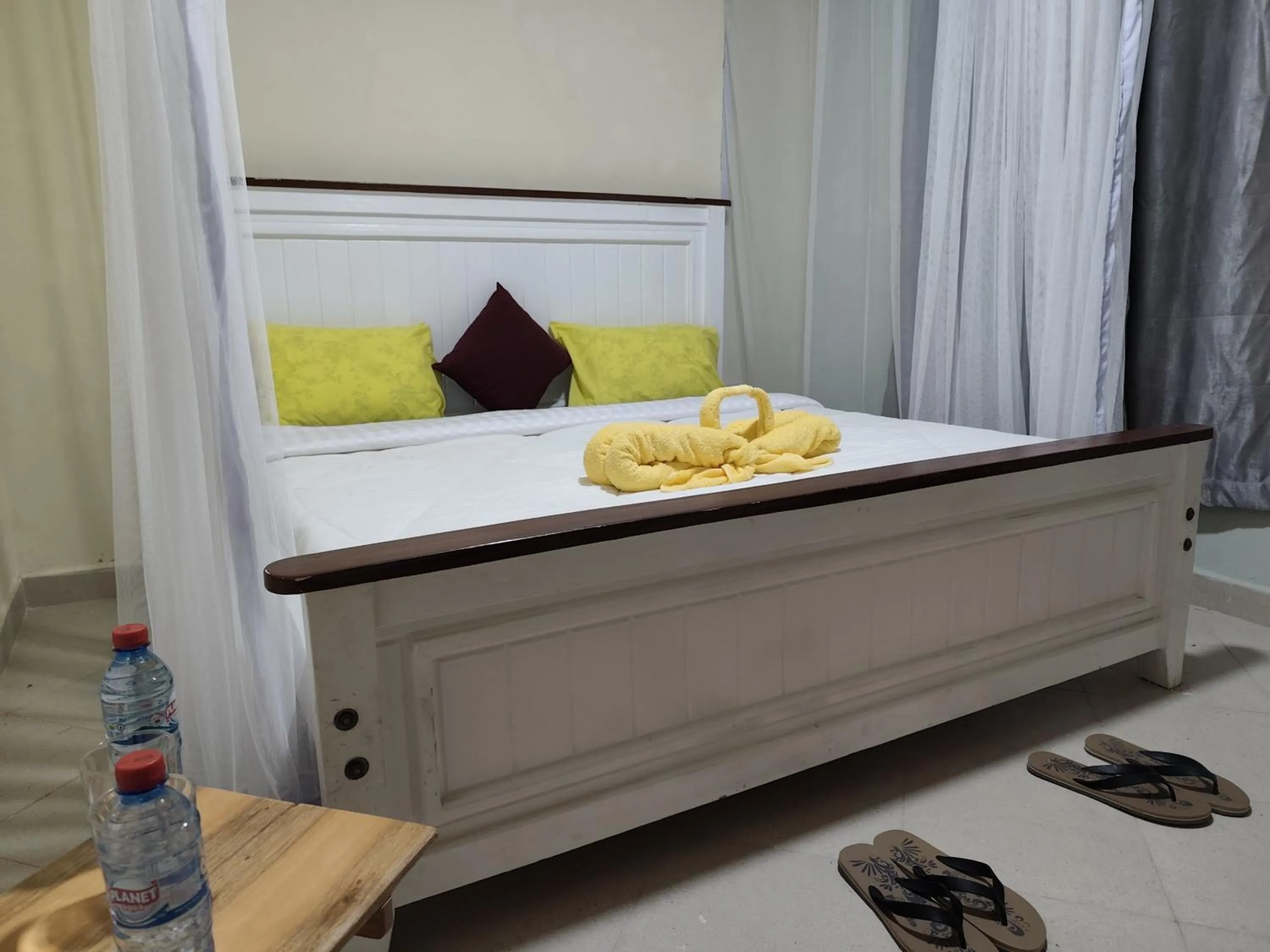 Bed in Kusi Hotel Kakamega