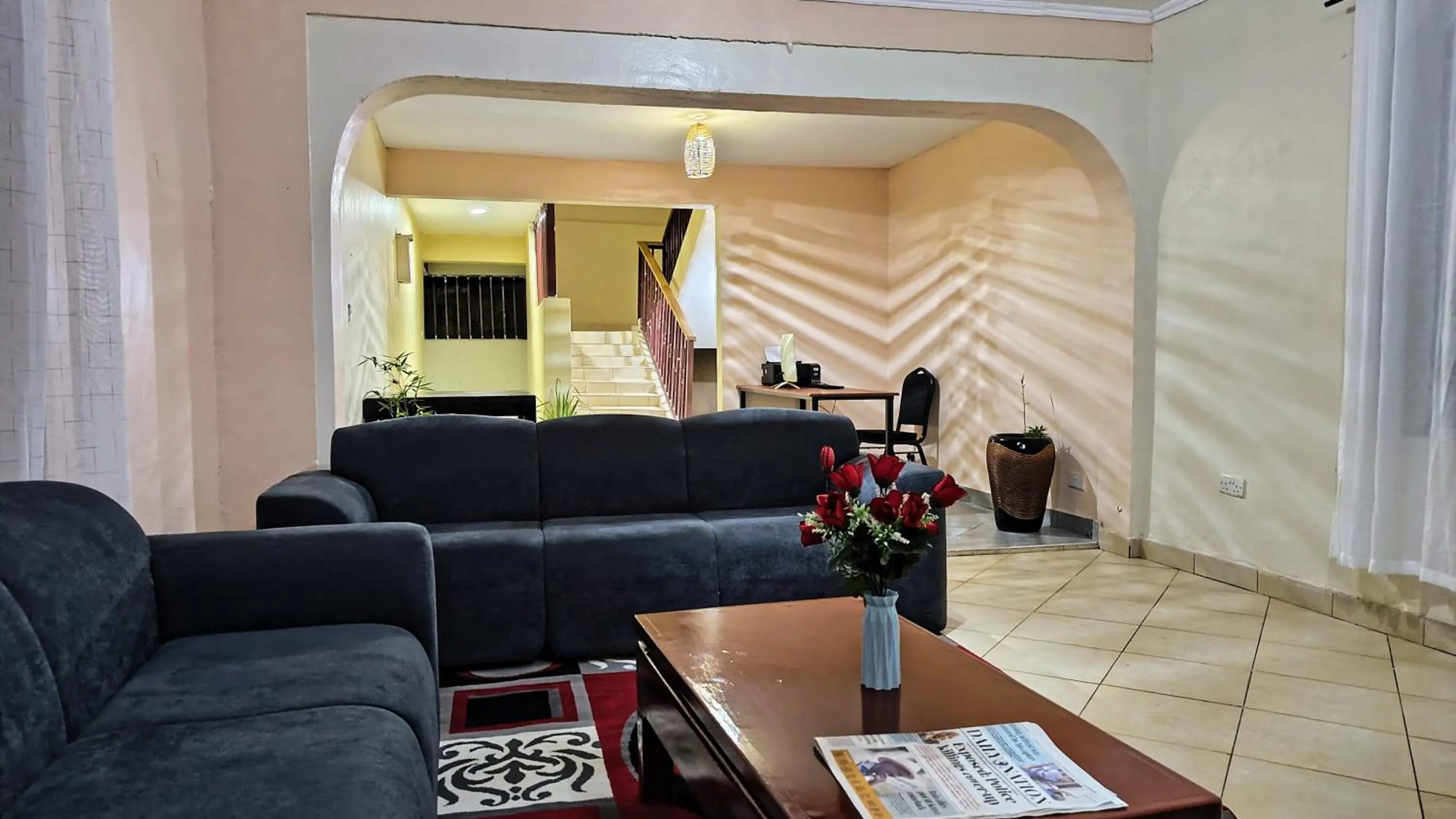 Lobby or reception in Kusi Hotel Kakamega