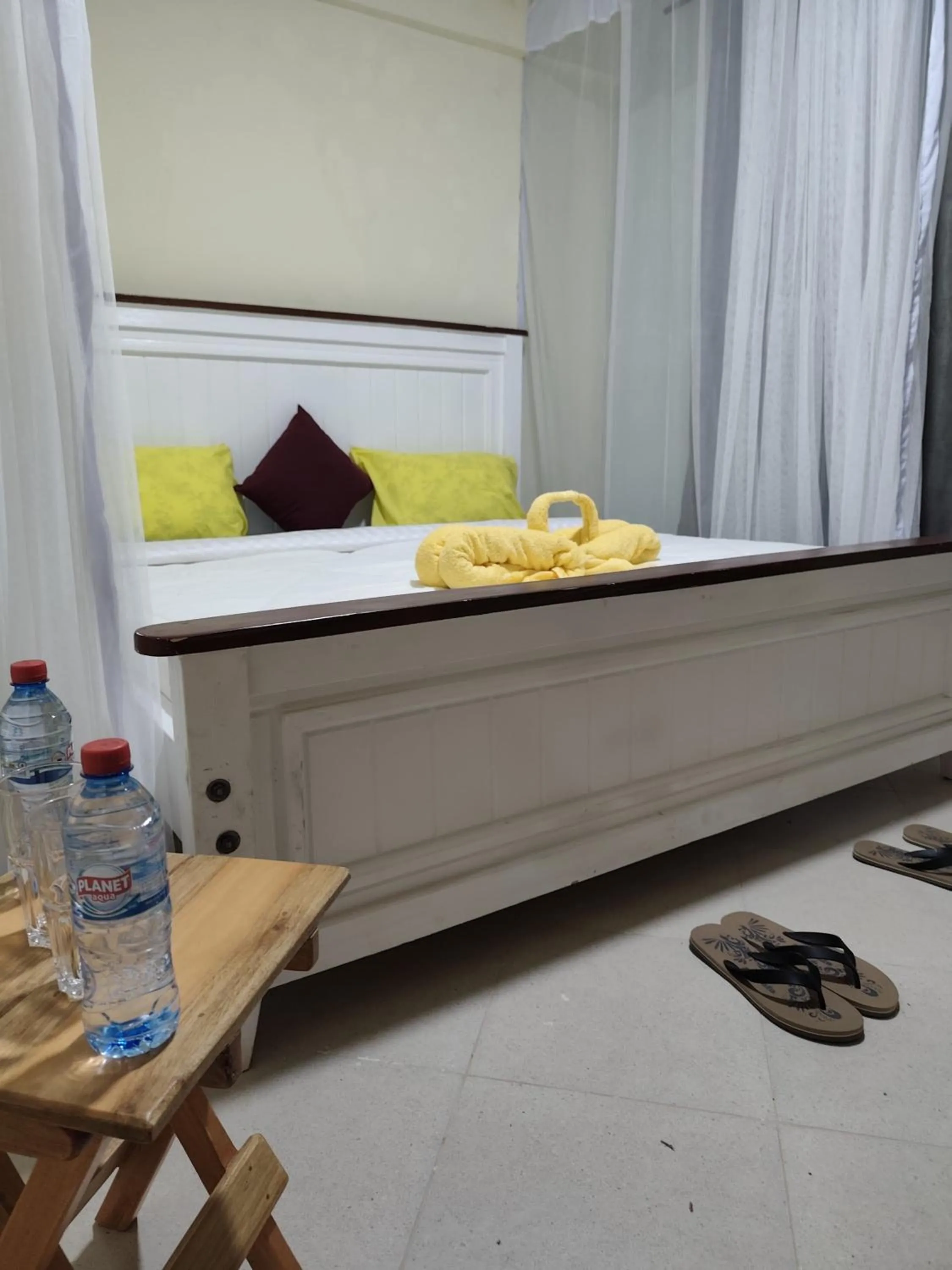 Bed in Kusi Hotel Kakamega