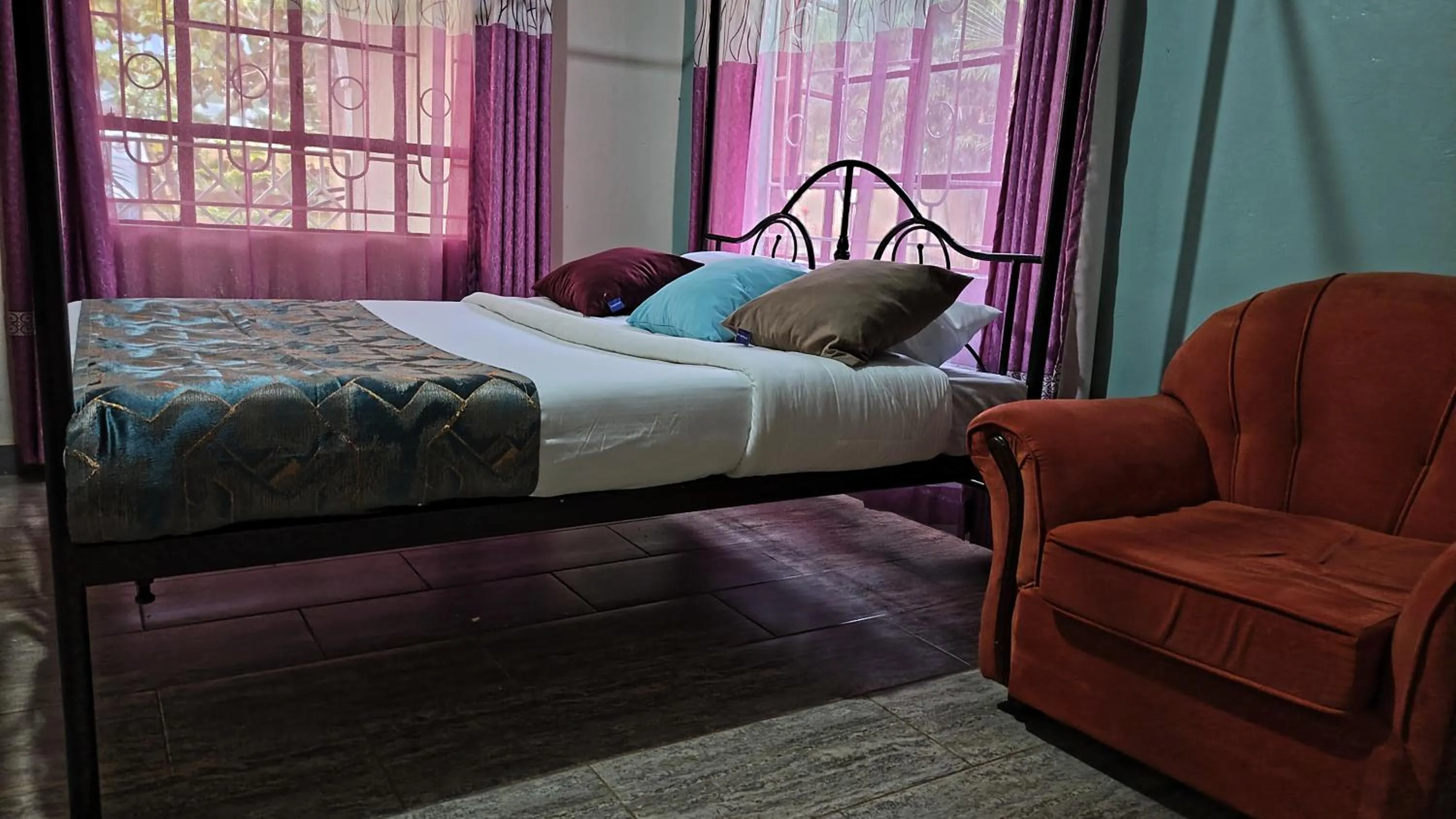 Bed in Kusi Hotel Kakamega