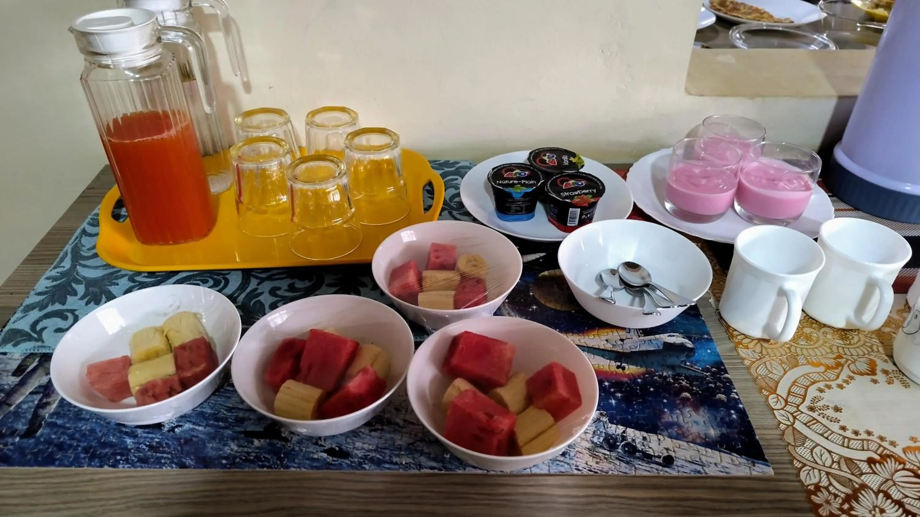 Breakfast in Kusi Hotel Kakamega