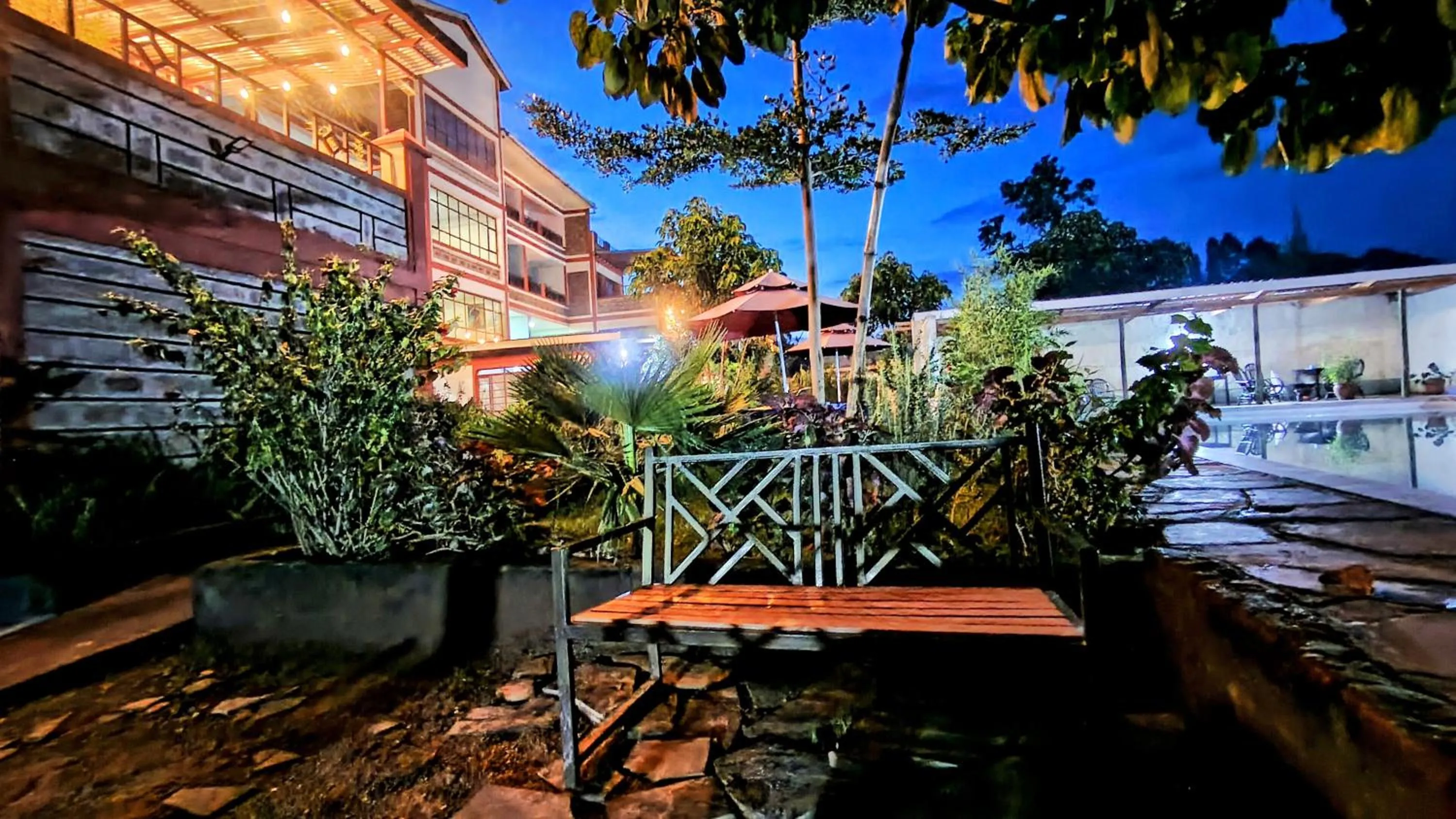 Garden in Kusi Hotel Kakamega