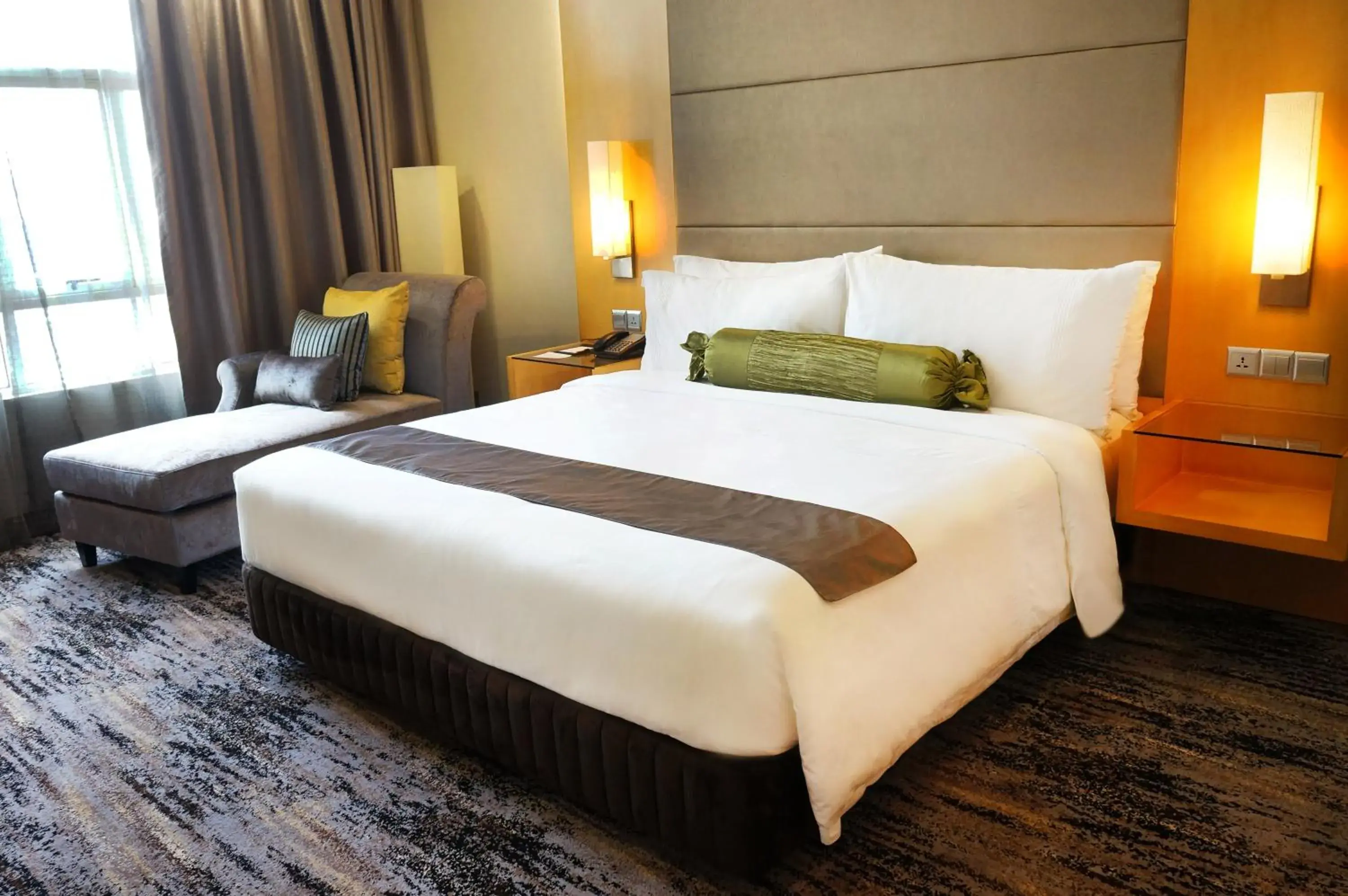 Bed in The Waterfront Hotel Kuching Bed in The Waterfront Hotel Kuching