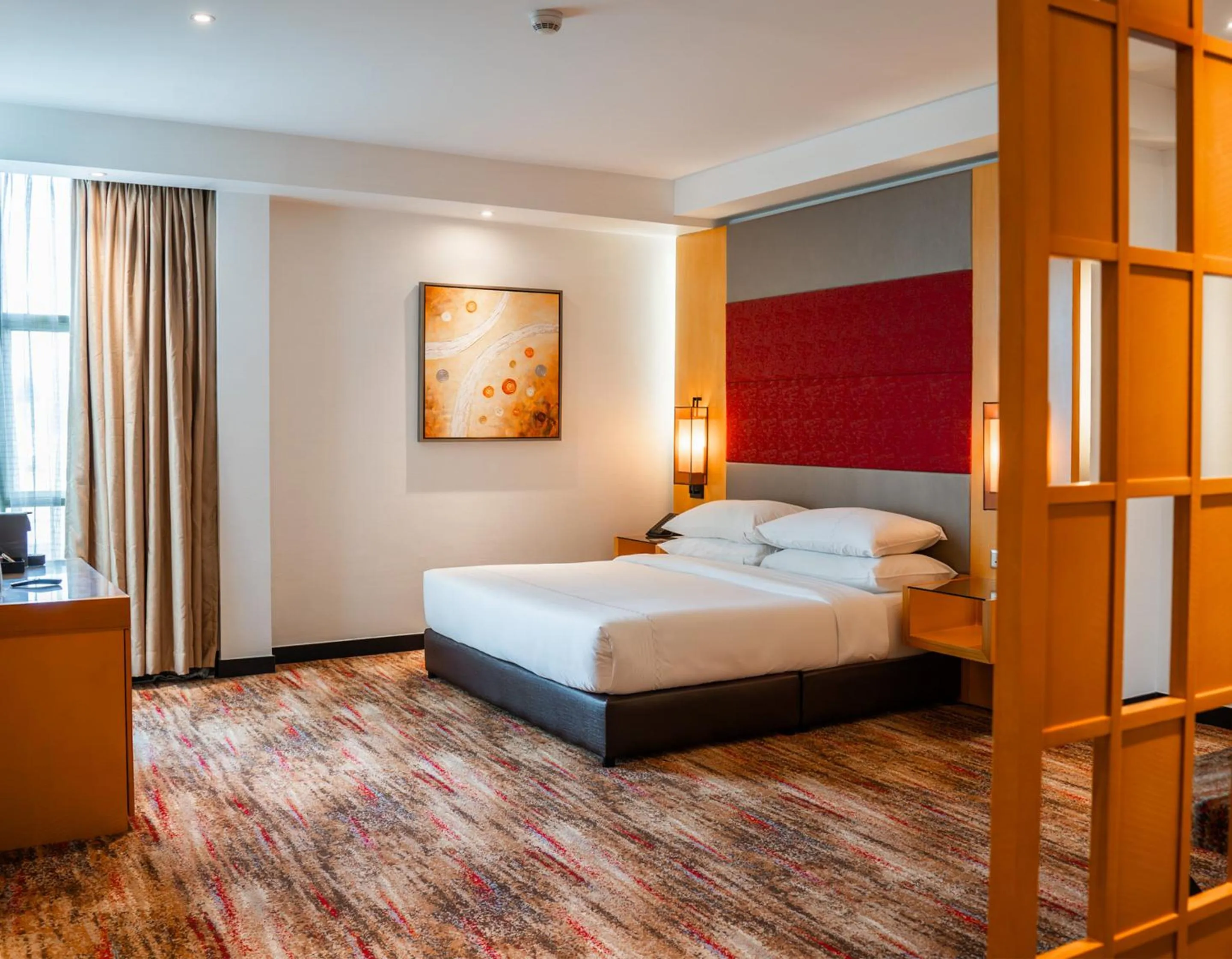 Bedroom, Bed in The Waterfront Hotel Kuching