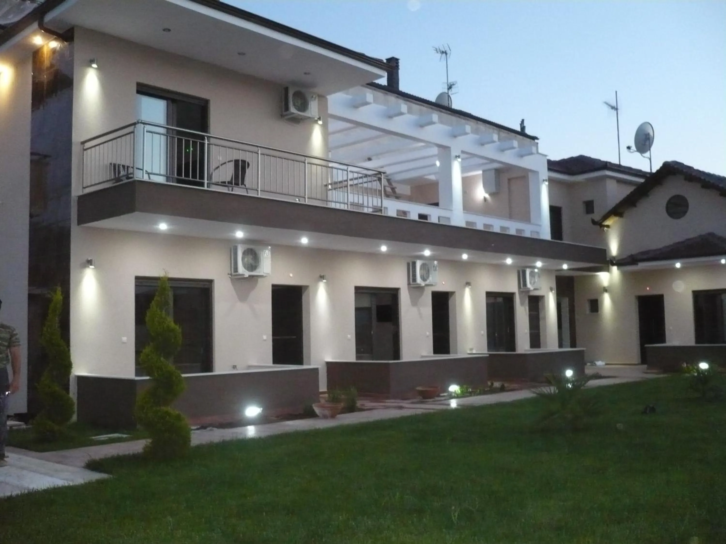 Facade/entrance in Palmyra Studios