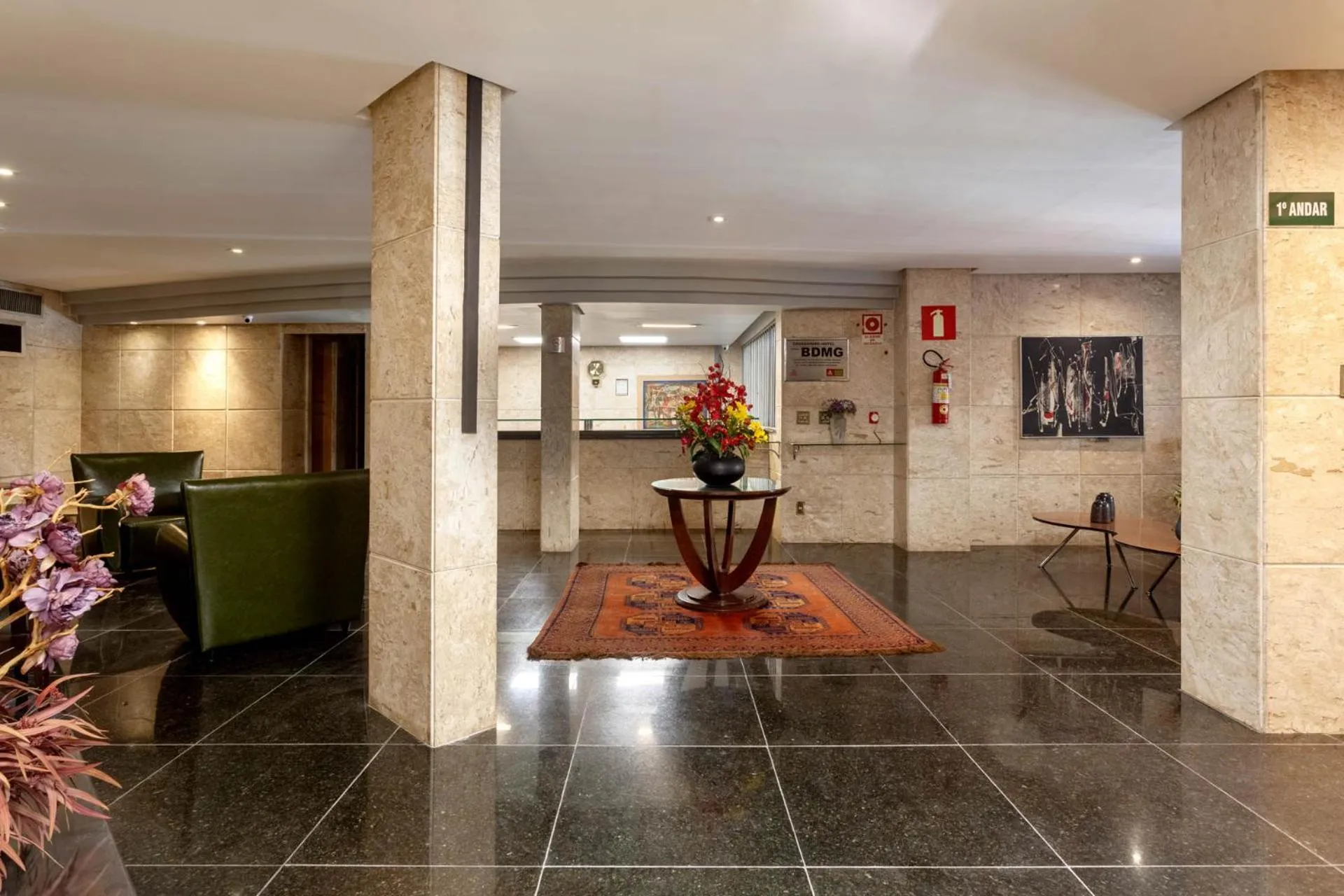Lobby or reception in Savassinho Hotel & Residence