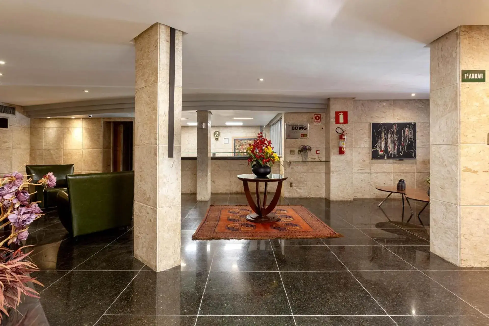 Lobby or reception in Savassinho Hotel & Residence Lobby or reception in Savassinho Hotel & Residence