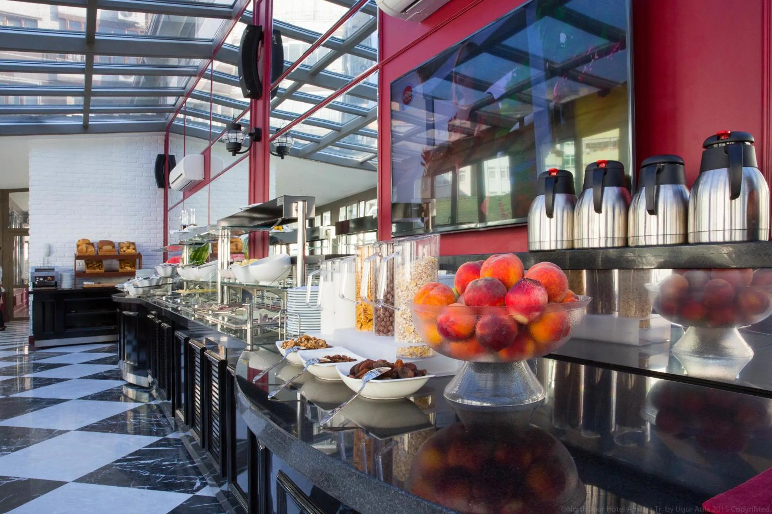 Buffet breakfast in Northdoor Hotel