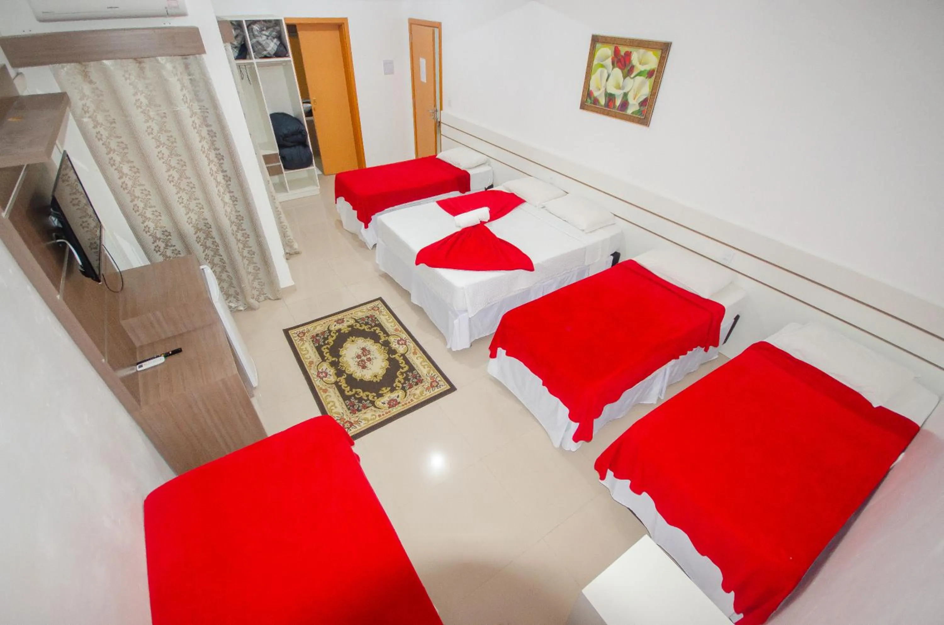 View (from property/room), Bed in Hotel Penha