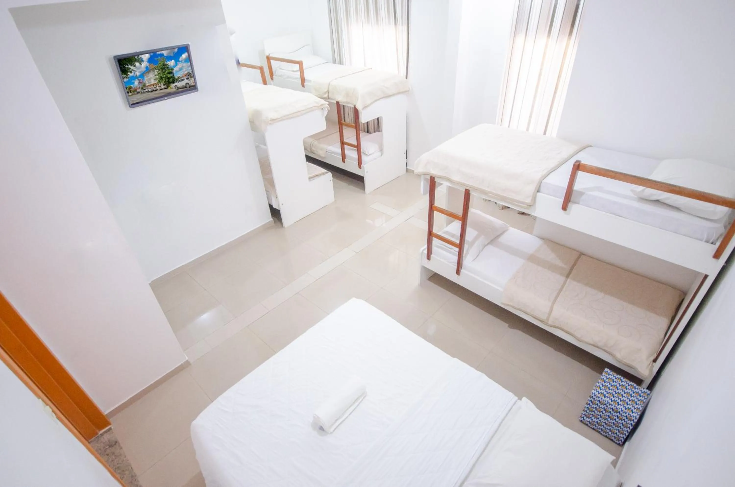 View (from property/room), Bed in Hotel Penha