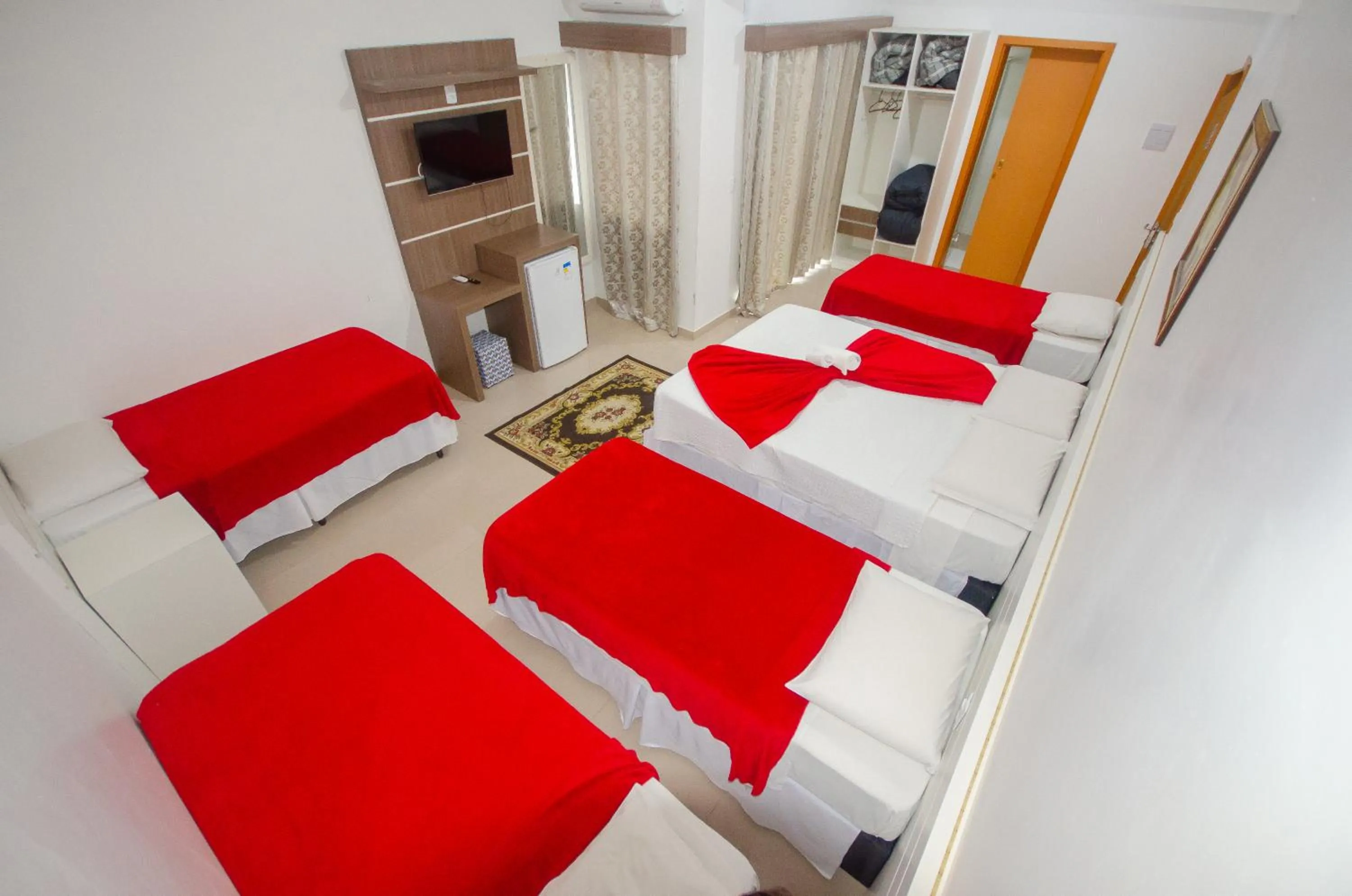 View (from property/room), Bed in Hotel Penha