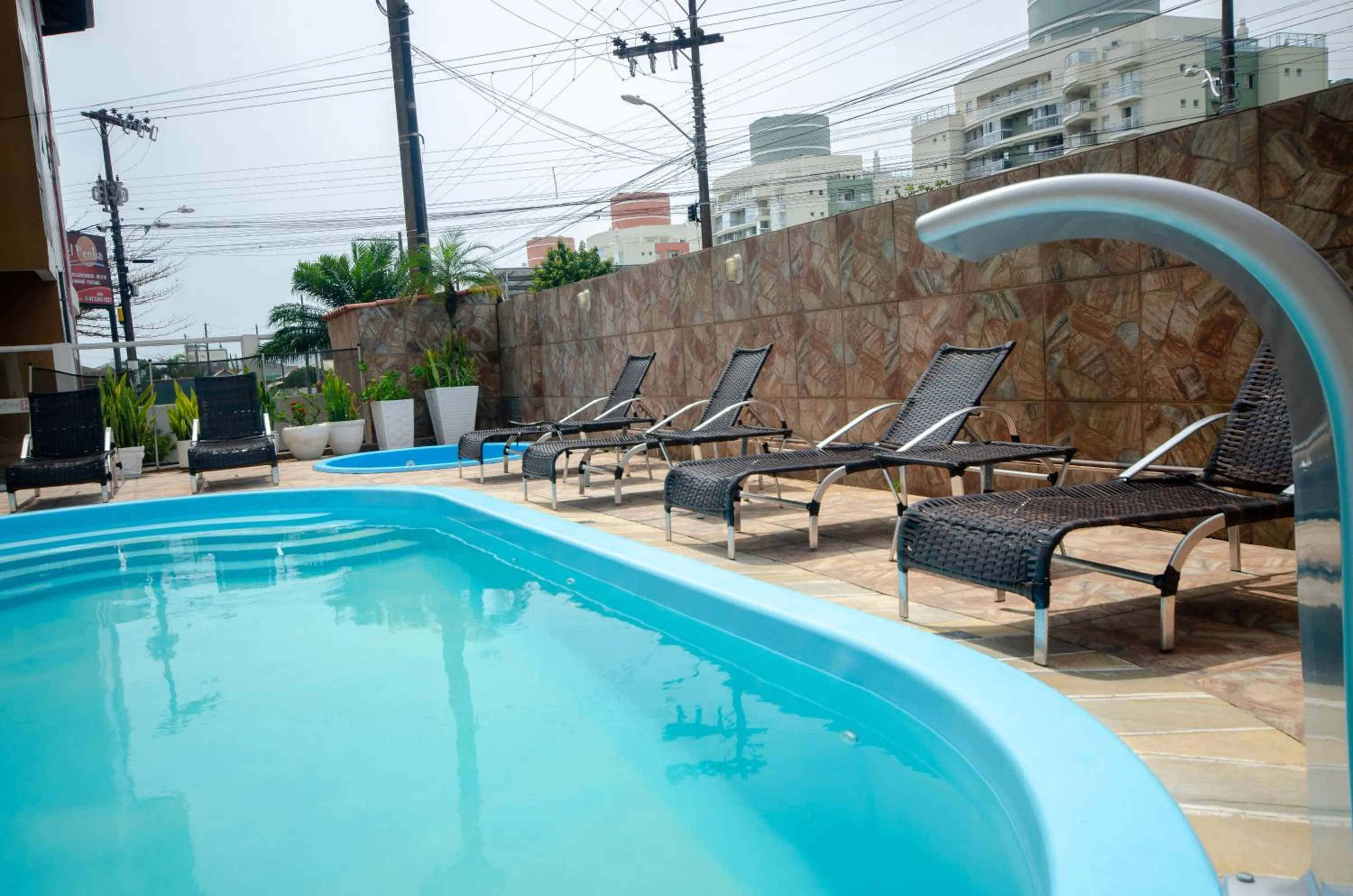 Swimming pool in Hotel Penha