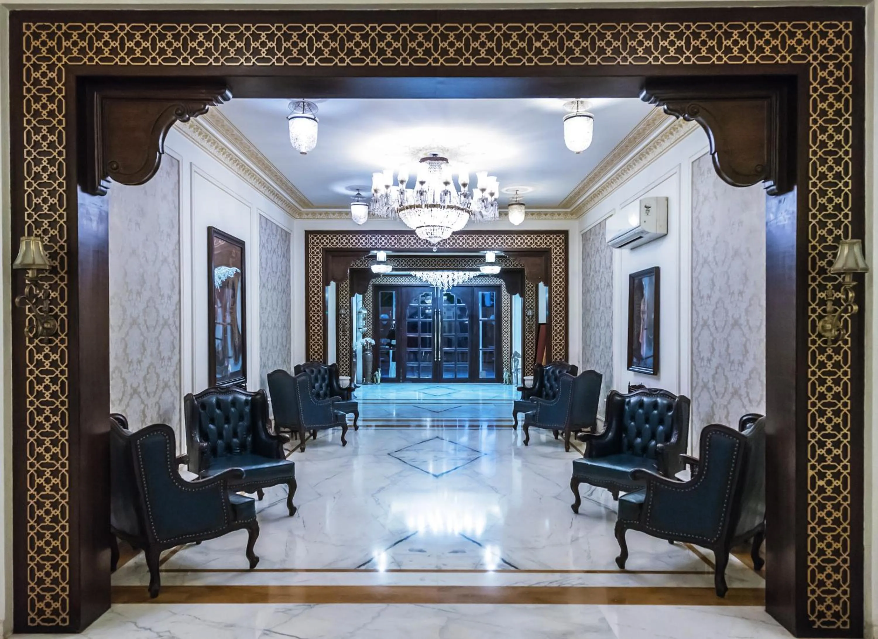 Lobby or reception in Grand Uniara A Heritage Hotel