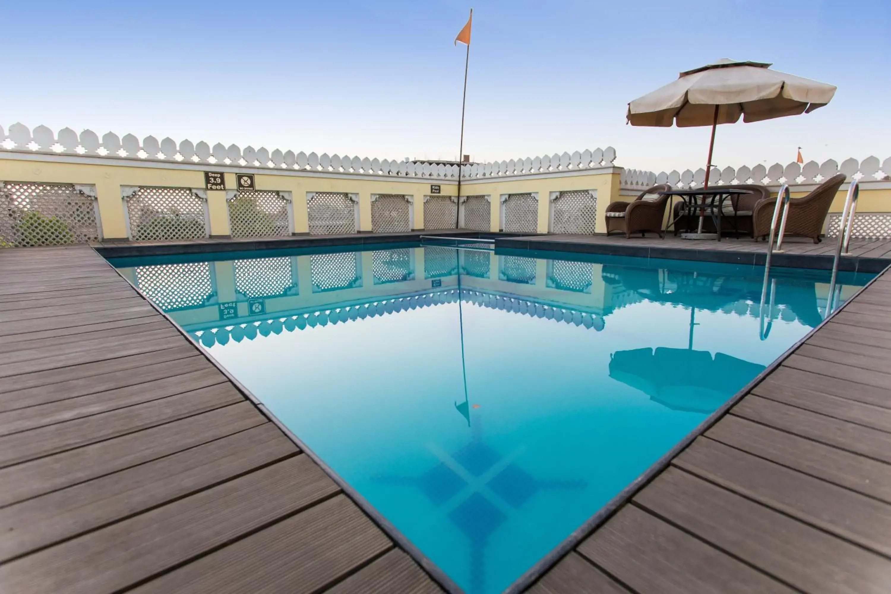 Swimming pool in Grand Uniara A Heritage Hotel Swimming pool in Grand Uniara A Heritage Hotel