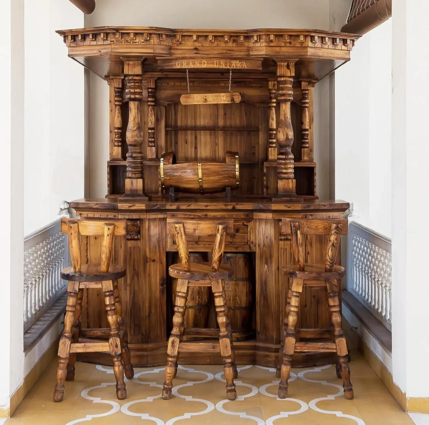 Inner courtyard view in Grand Uniara A Heritage Hotel Inner courtyard view in Grand Uniara A Heritage Hotel