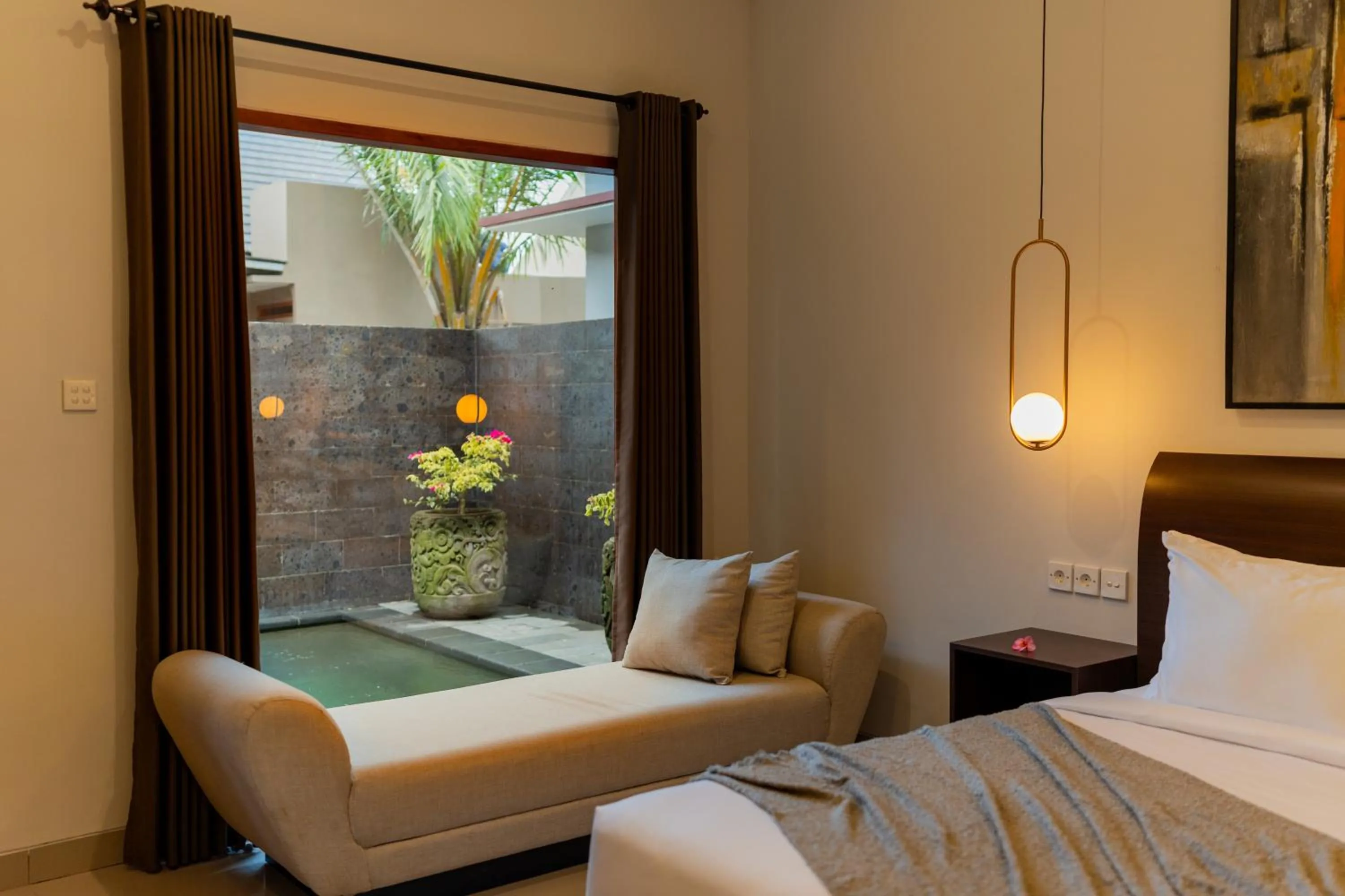 Bed in Mamora Living Ubud