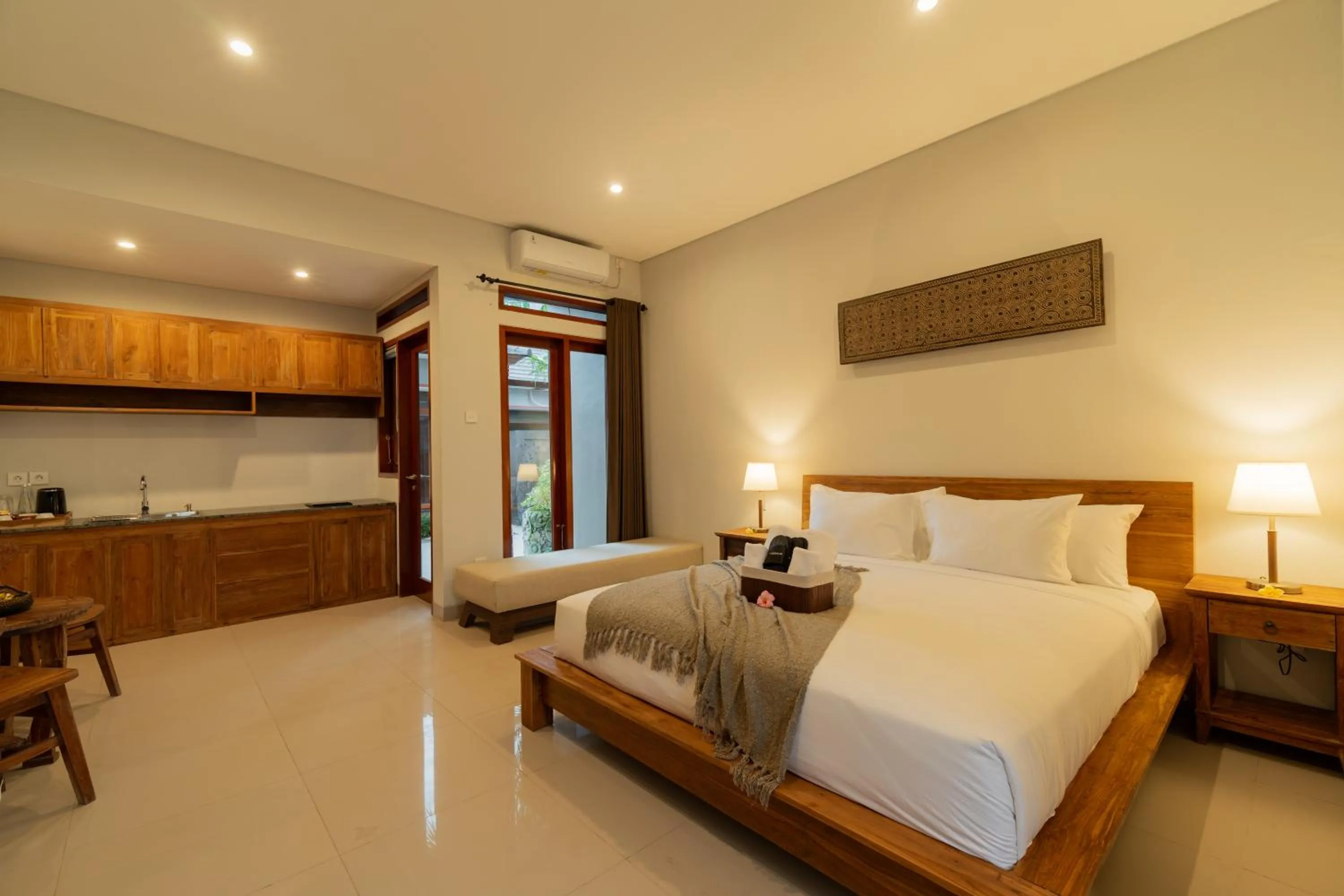 Bed in Mamora Living Ubud