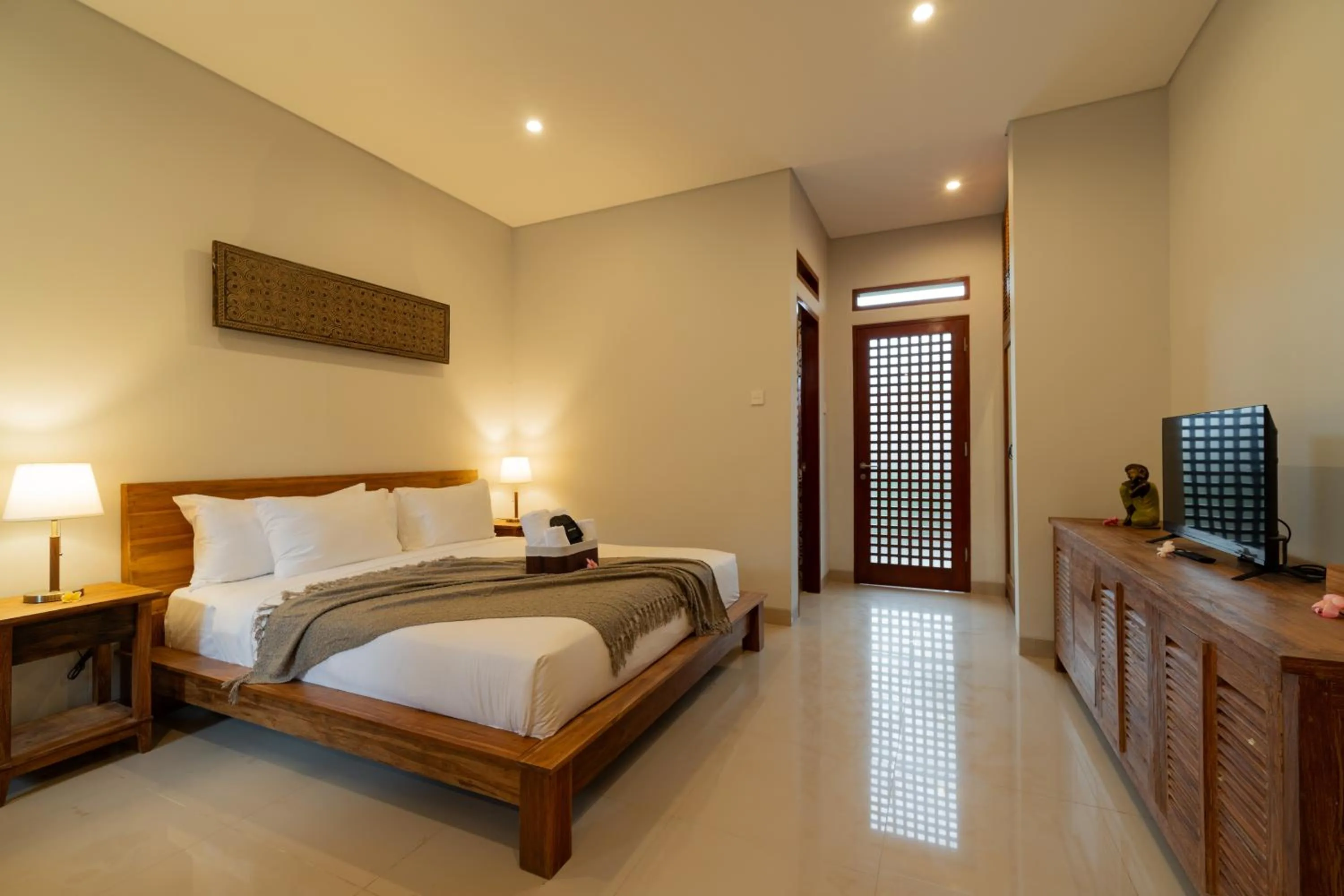 Bed in Mamora Living Ubud
