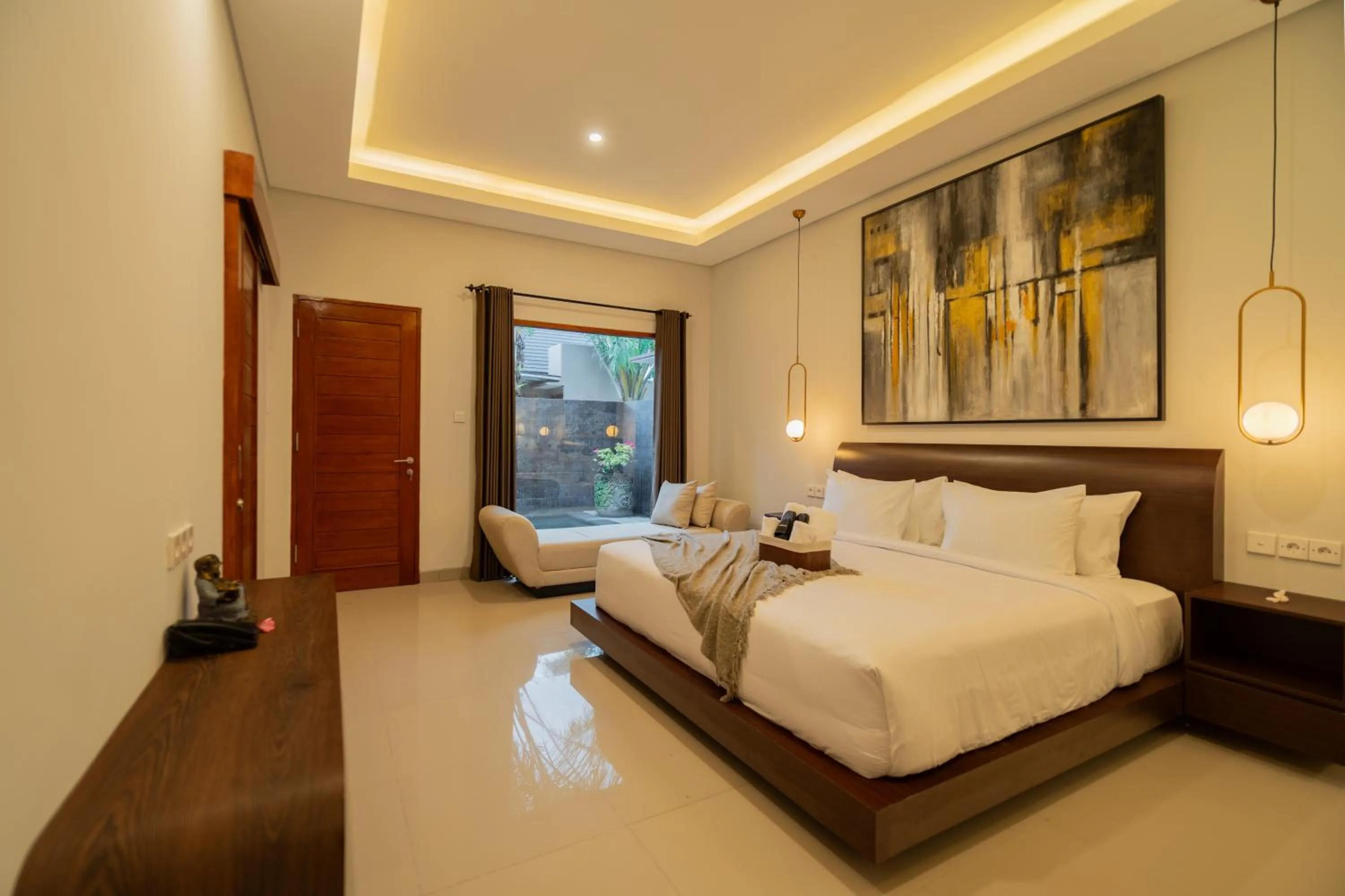 Bed in Mamora Living Ubud
