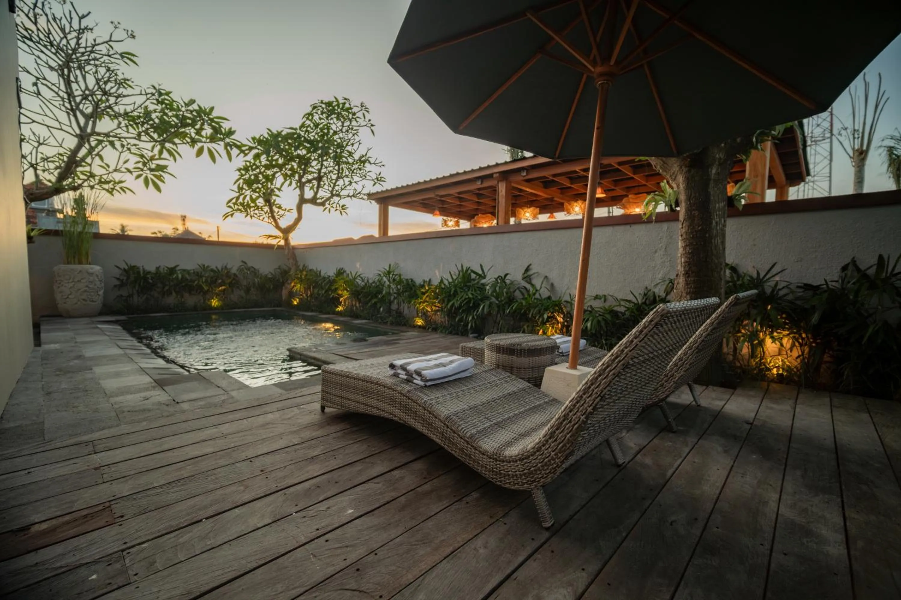 Seating area in Mamora Living Ubud