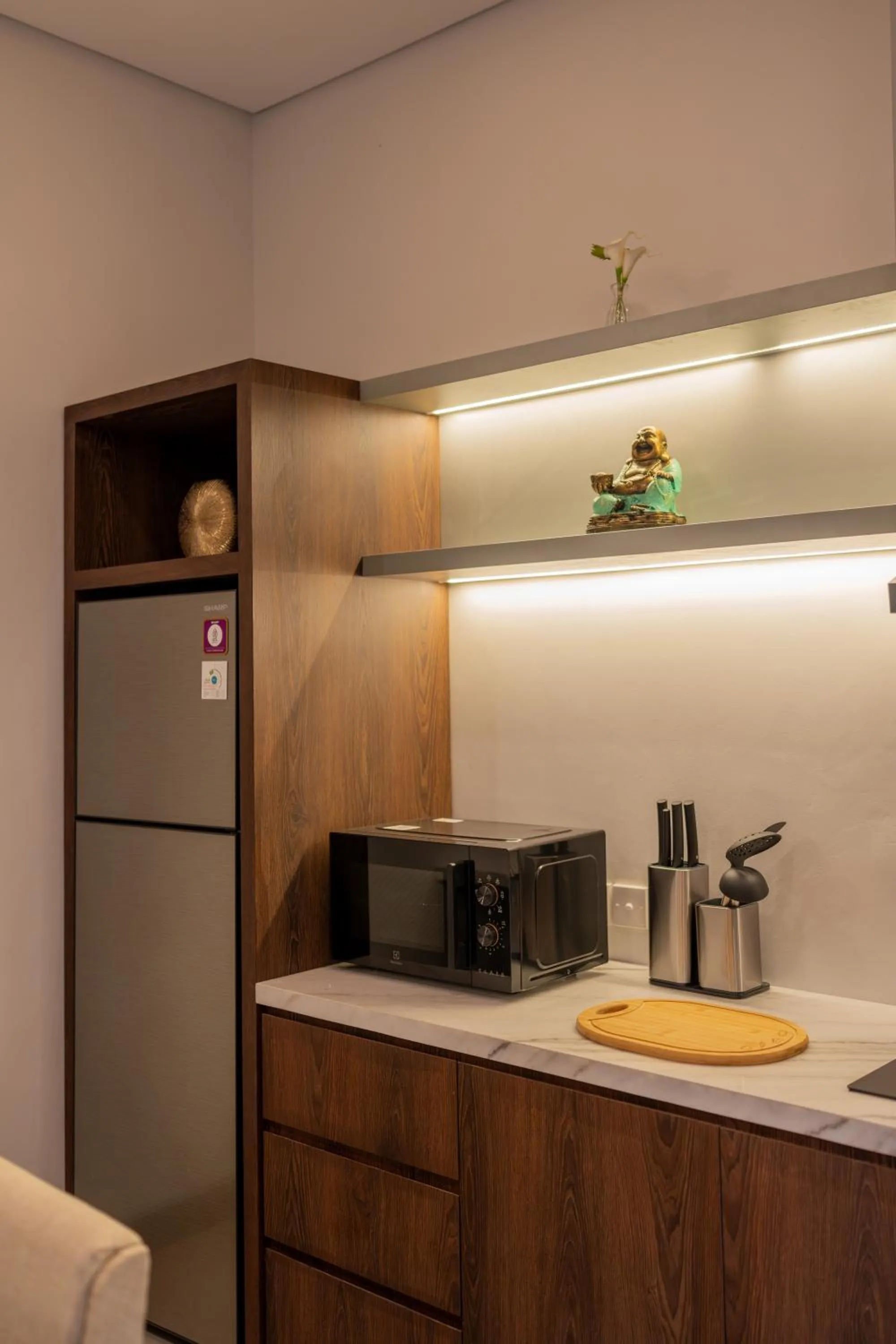 Kitchen or kitchenette in Mamora Living Ubud