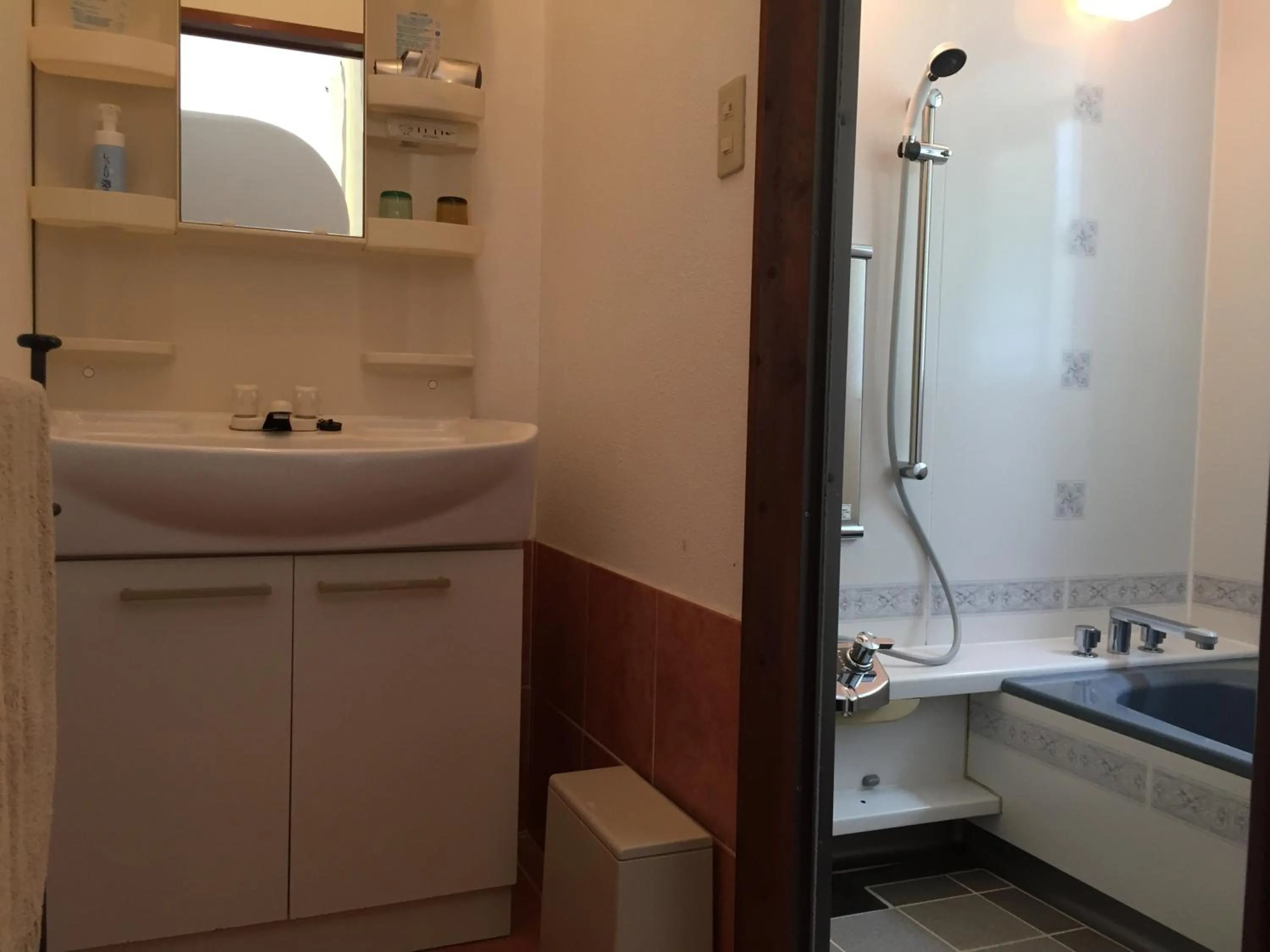 Bathroom in Terrace House yamabare