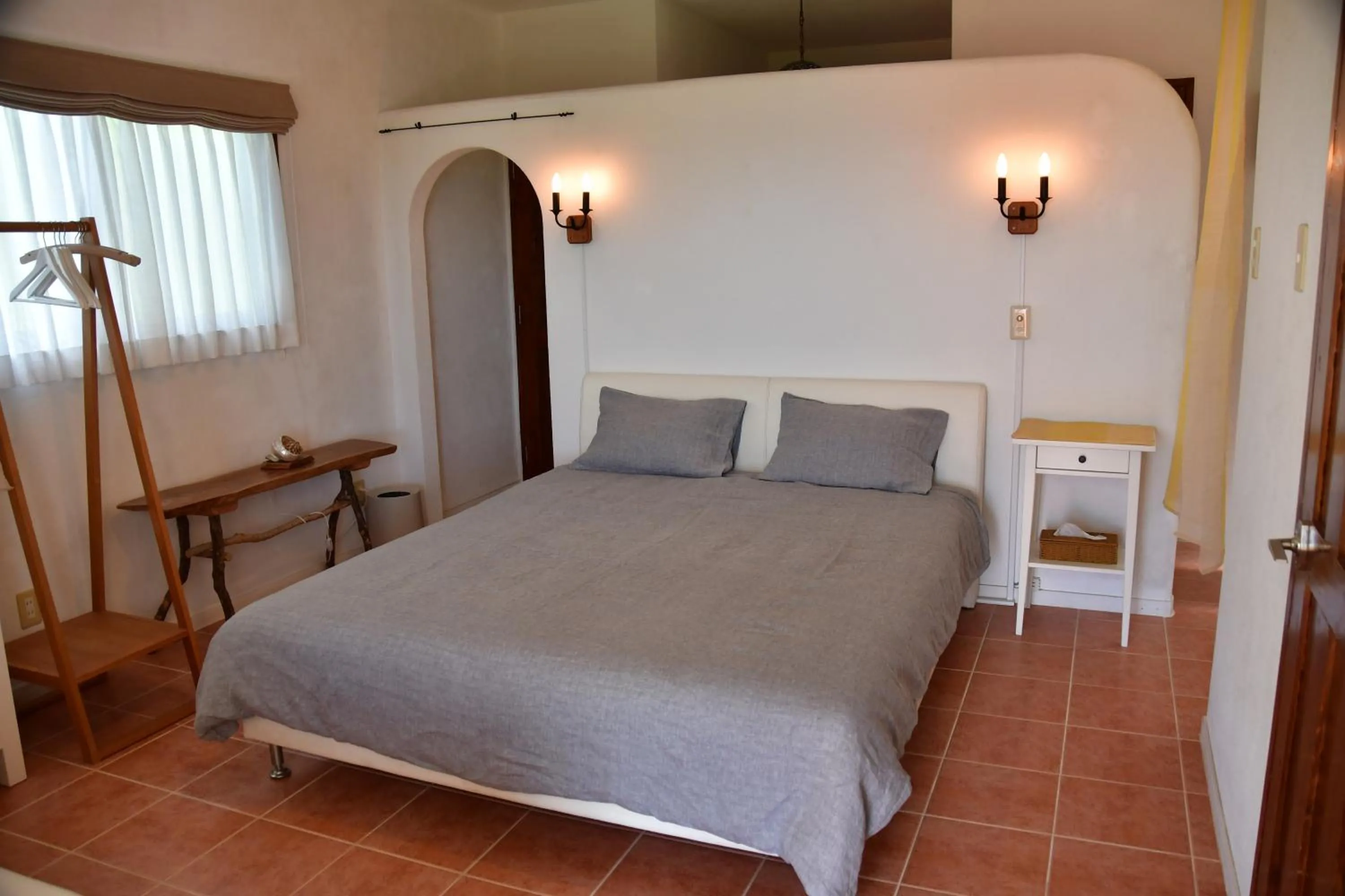 Bedroom, Bed in Terrace House yamabare