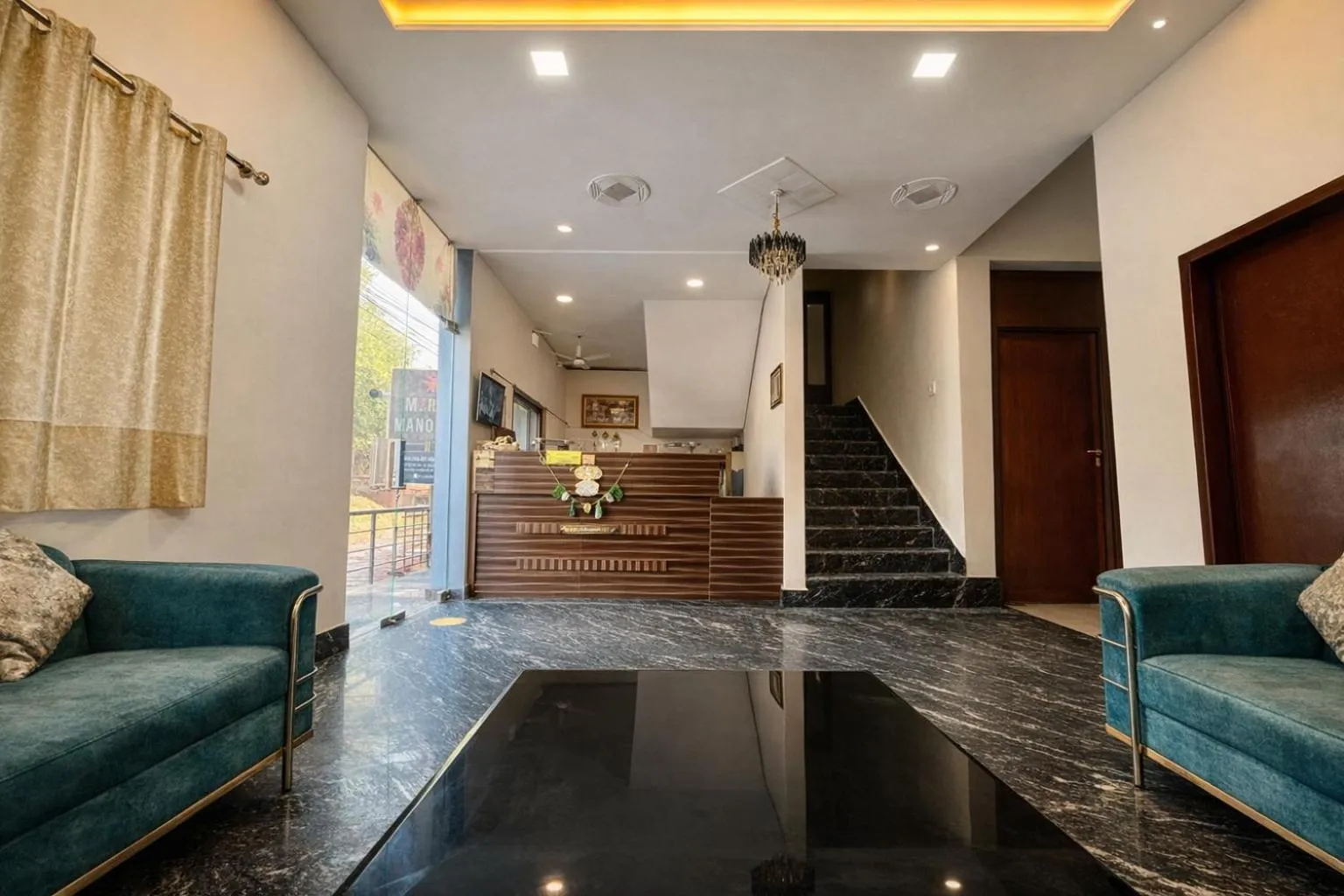 Lobby or reception in Murli Manohar Palace