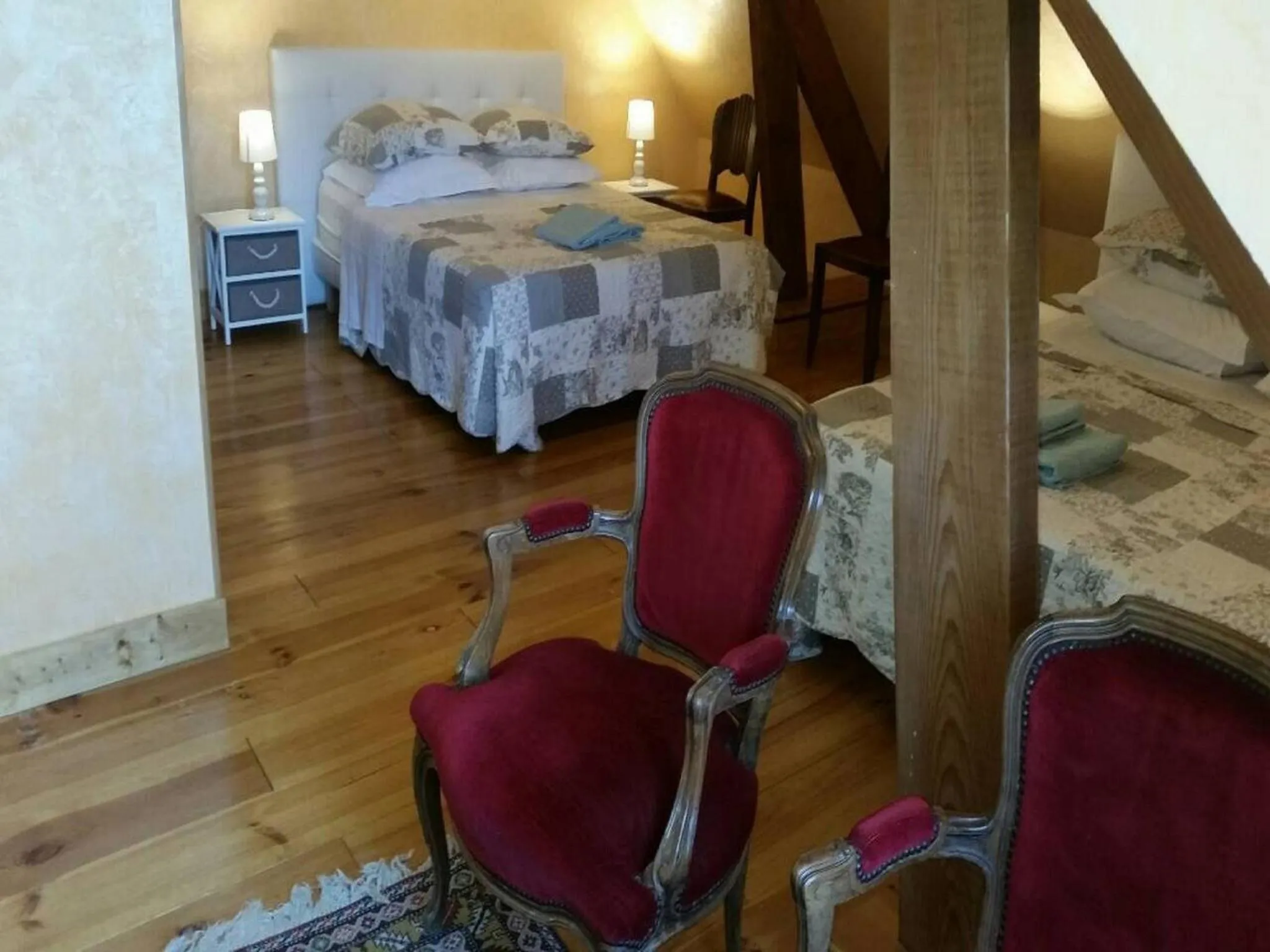 Bedroom, Bed in Chambres D'hôtes du Plessis