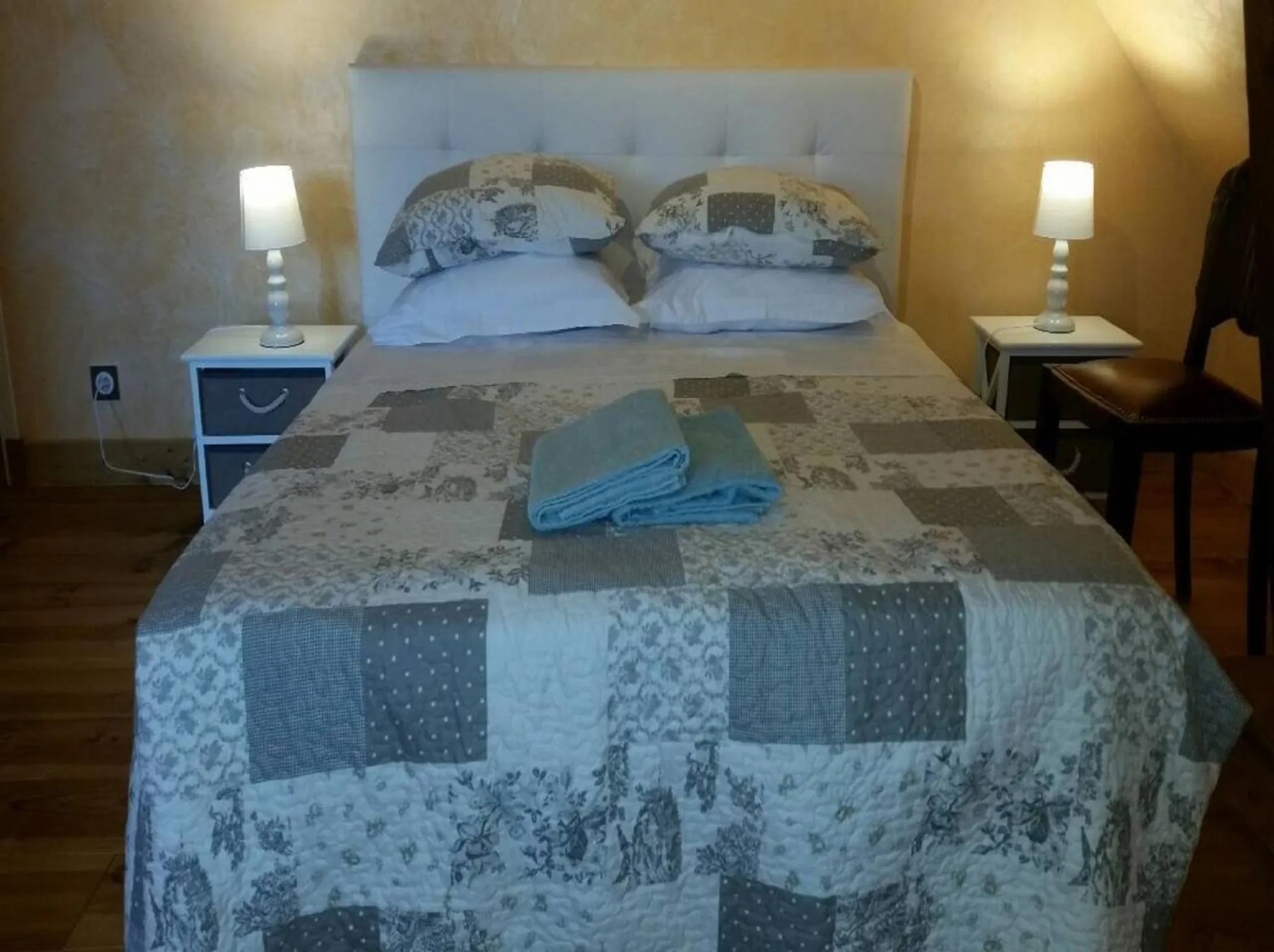 Bedroom, Bed in Chambres D'hôtes du Plessis