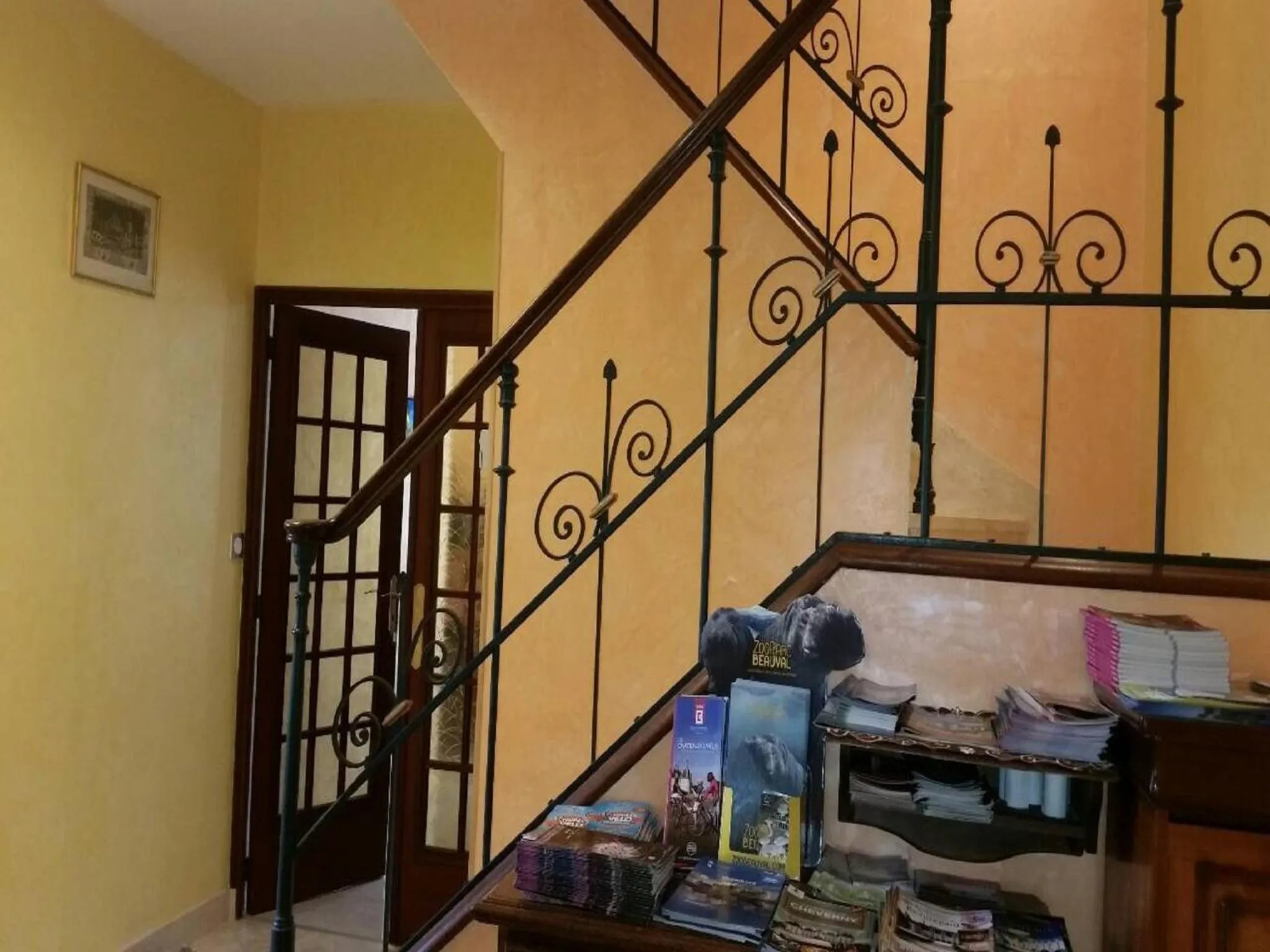 Lobby or reception in Chambres D'hôtes du Plessis