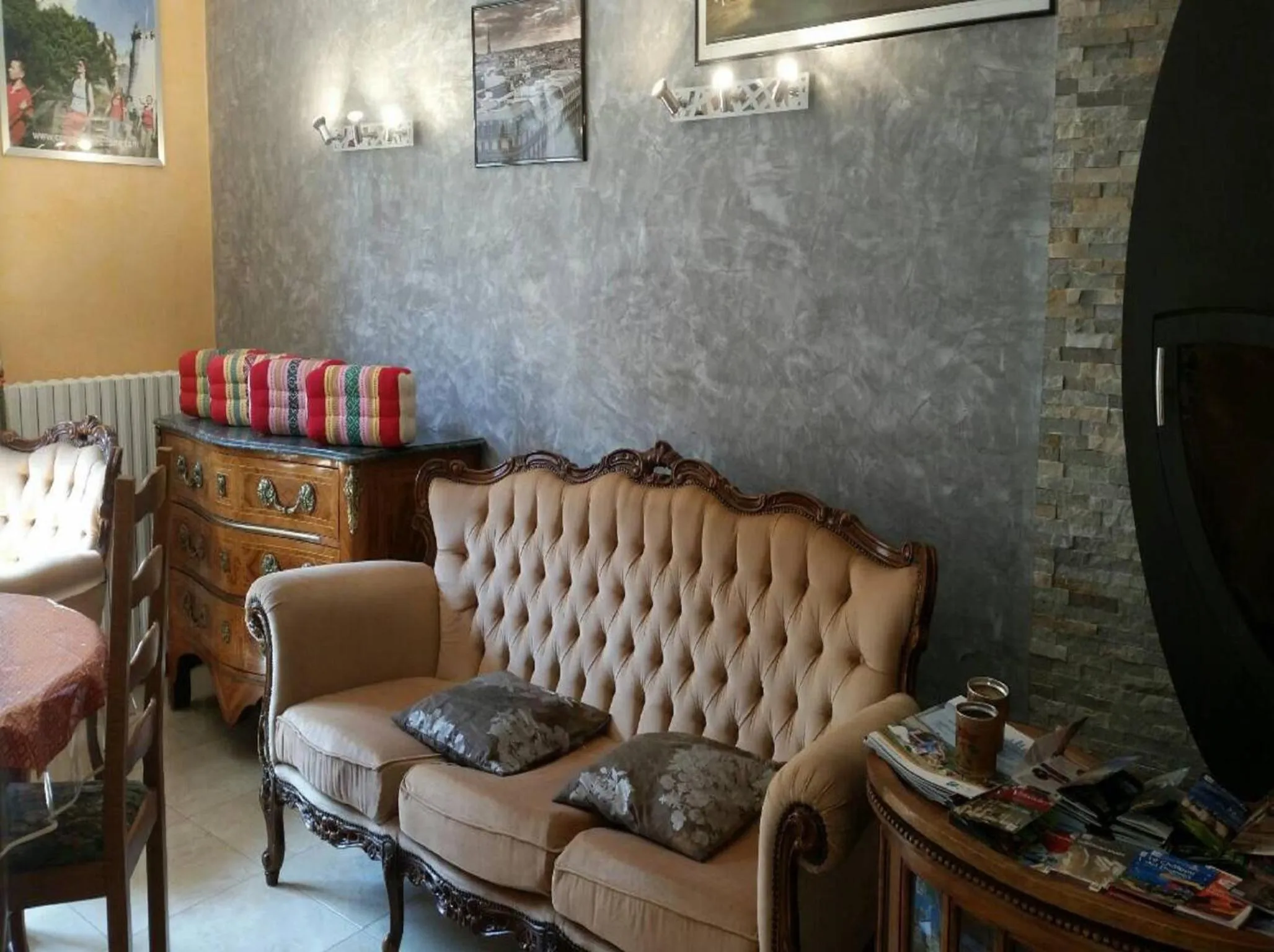 Living room in Chambres D'hôtes du Plessis