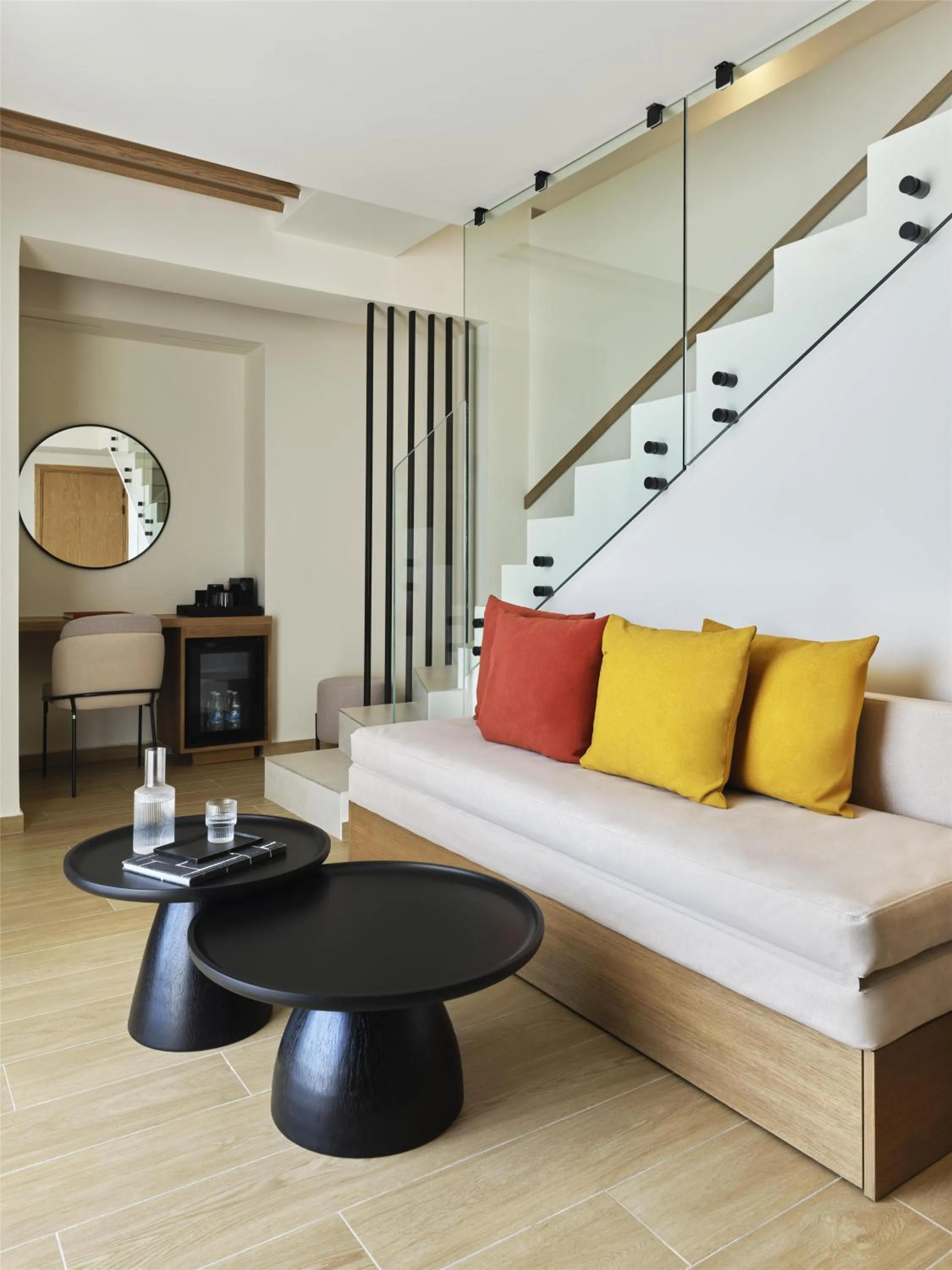 Living room in Hilton Garden Inn Chania City