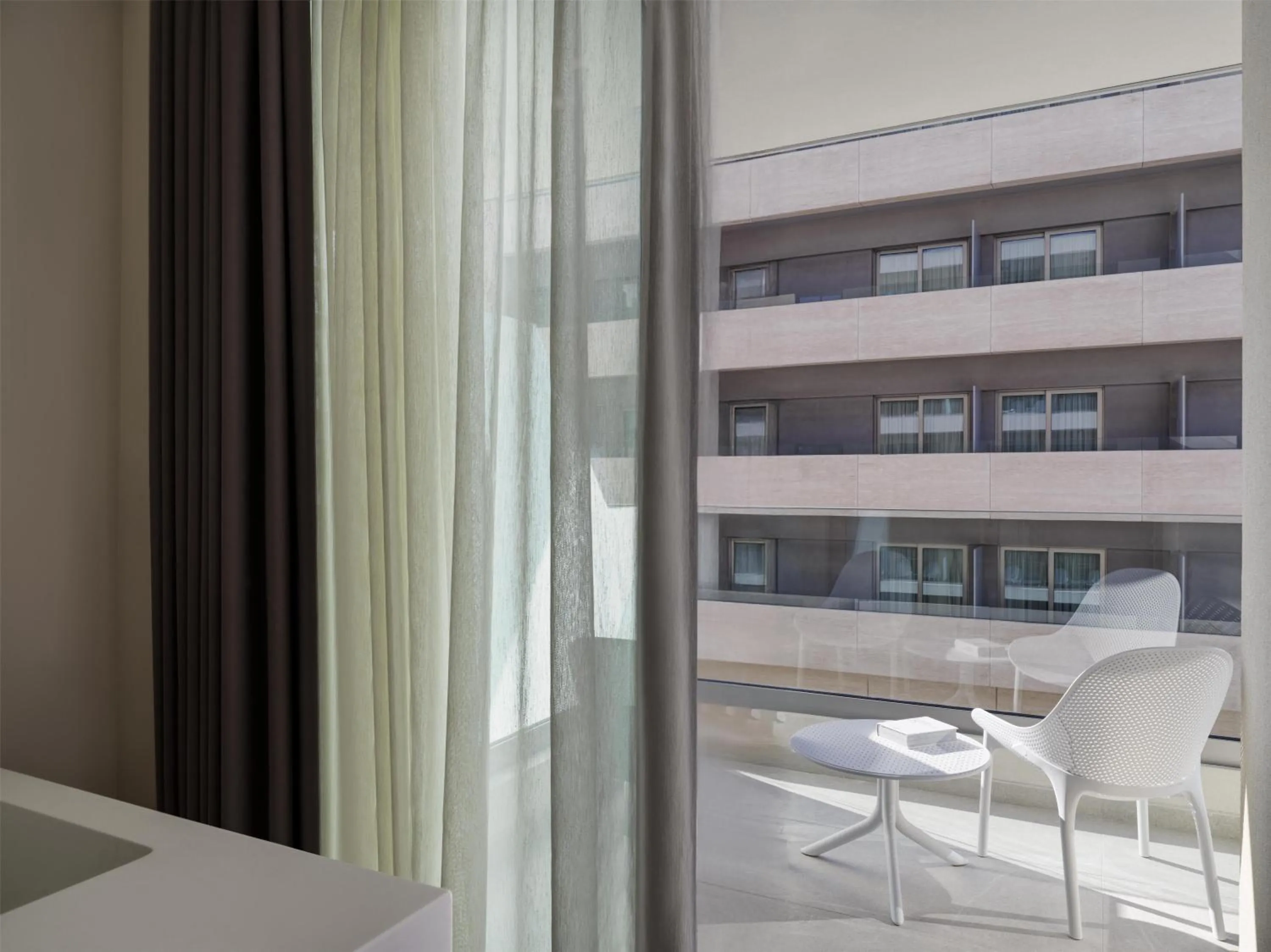 View (from property/room), Bed in Hilton Garden Inn Chania City