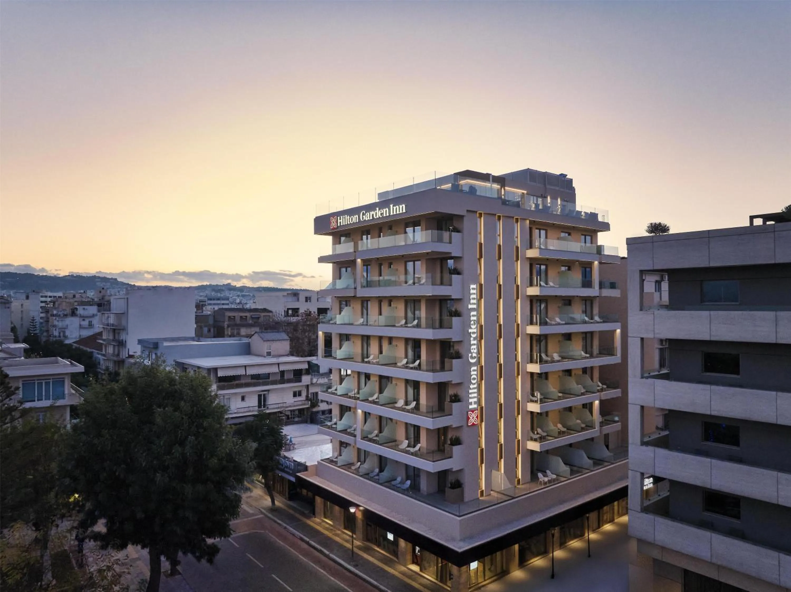 Property building in Hilton Garden Inn Chania City