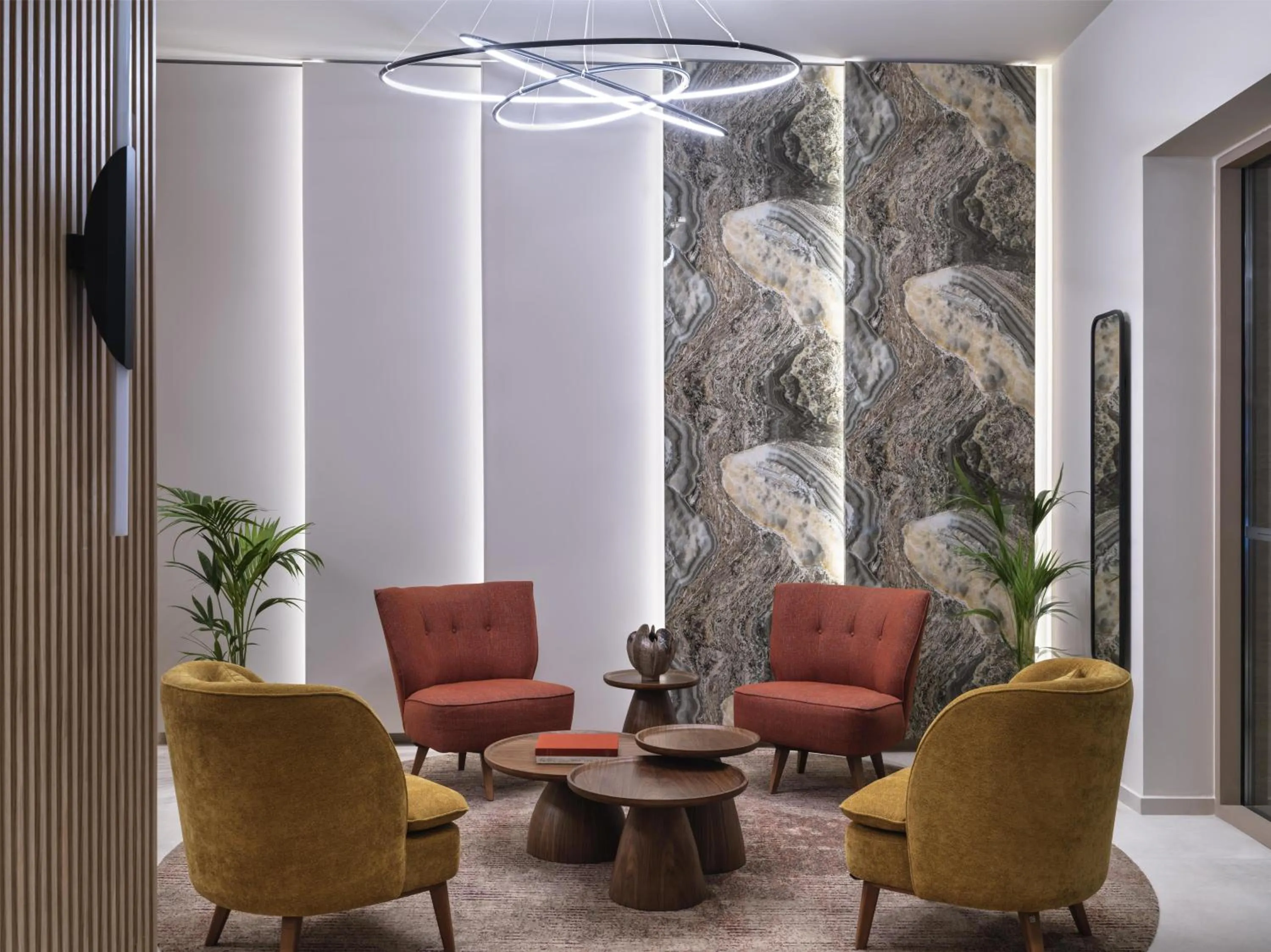 Lobby or reception in Hilton Garden Inn Chania City