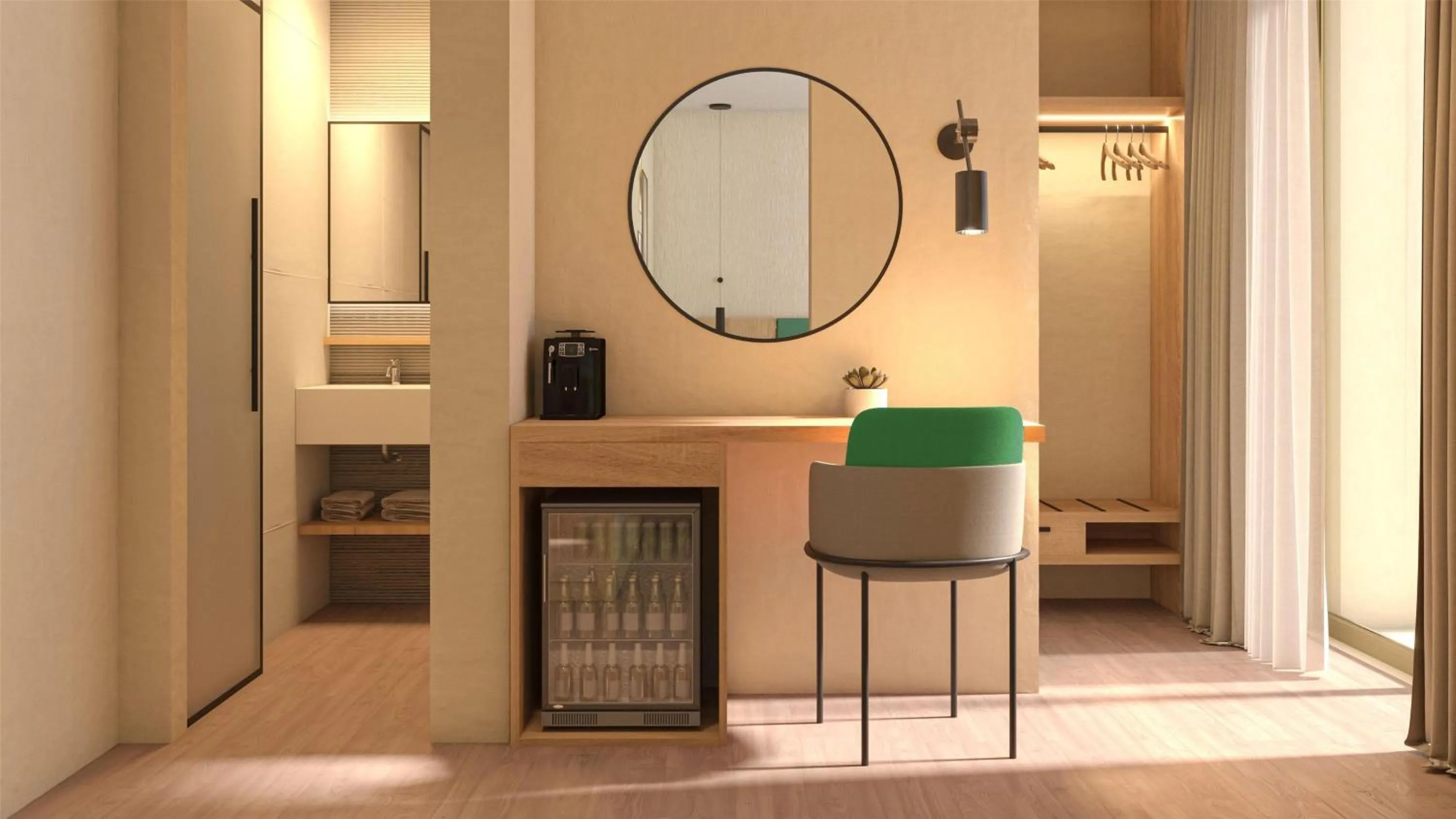 Seating area in Hilton Garden Inn Chania City